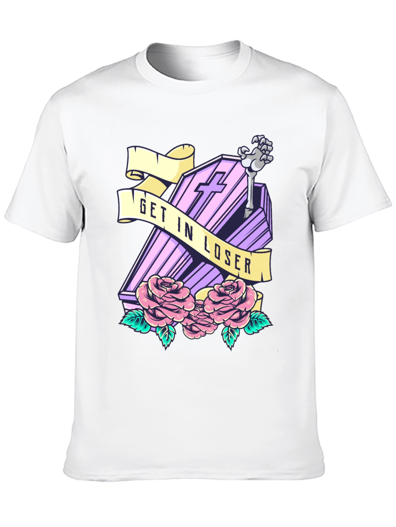 Get In Loser Coffin T-Shirt