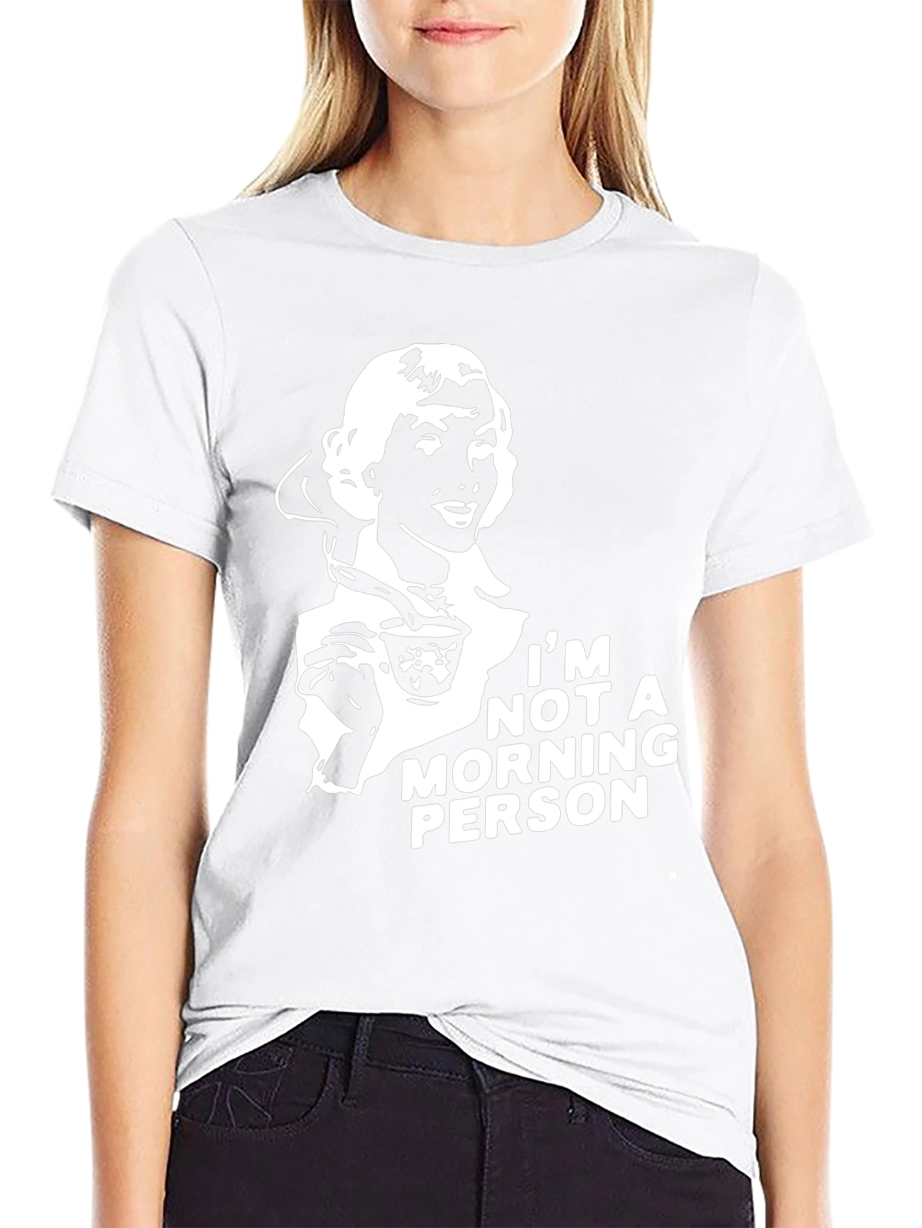 Im Not a Morning Person Graphic Tee