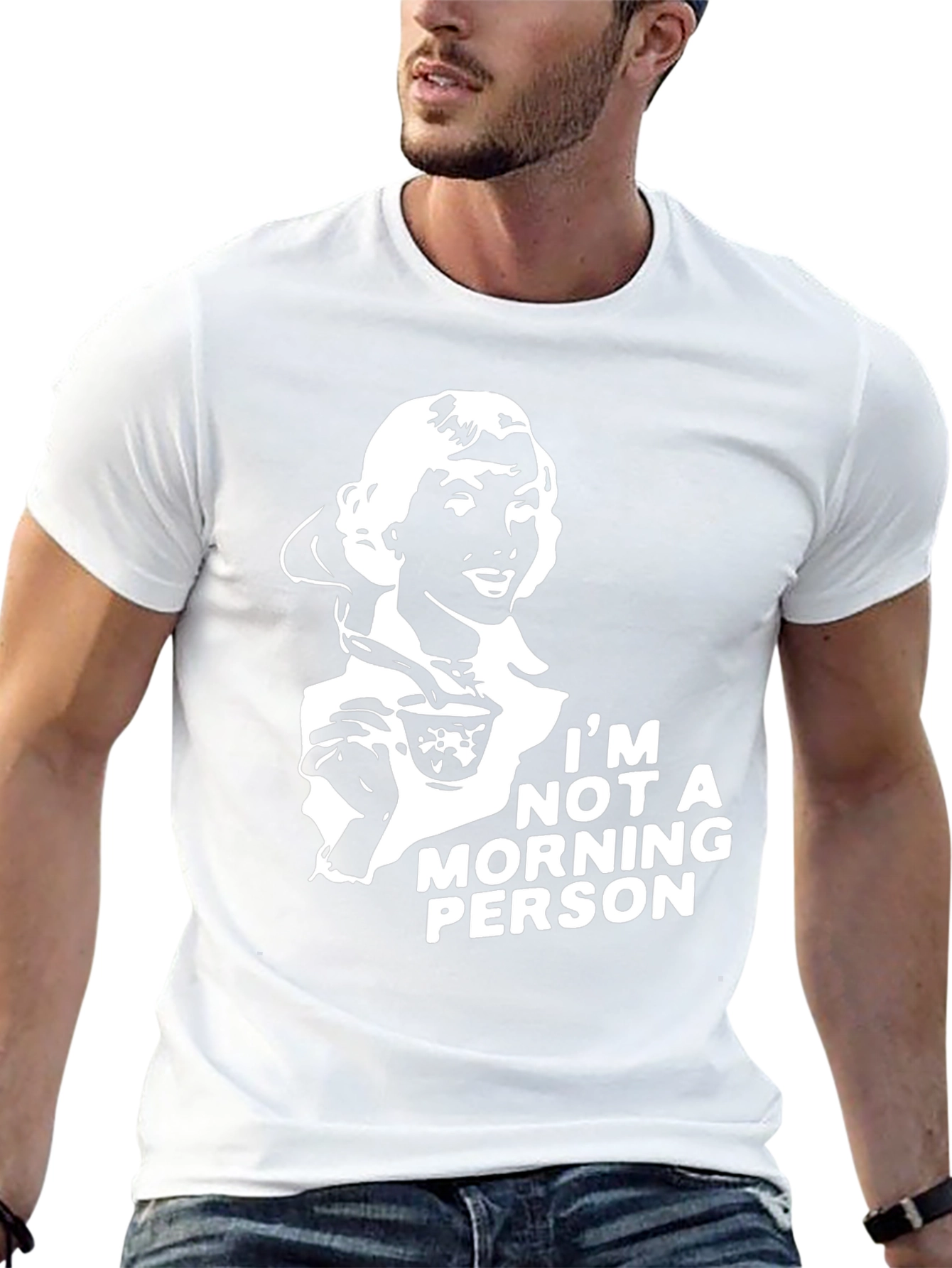 Im Not a Morning Person Graphic Tee