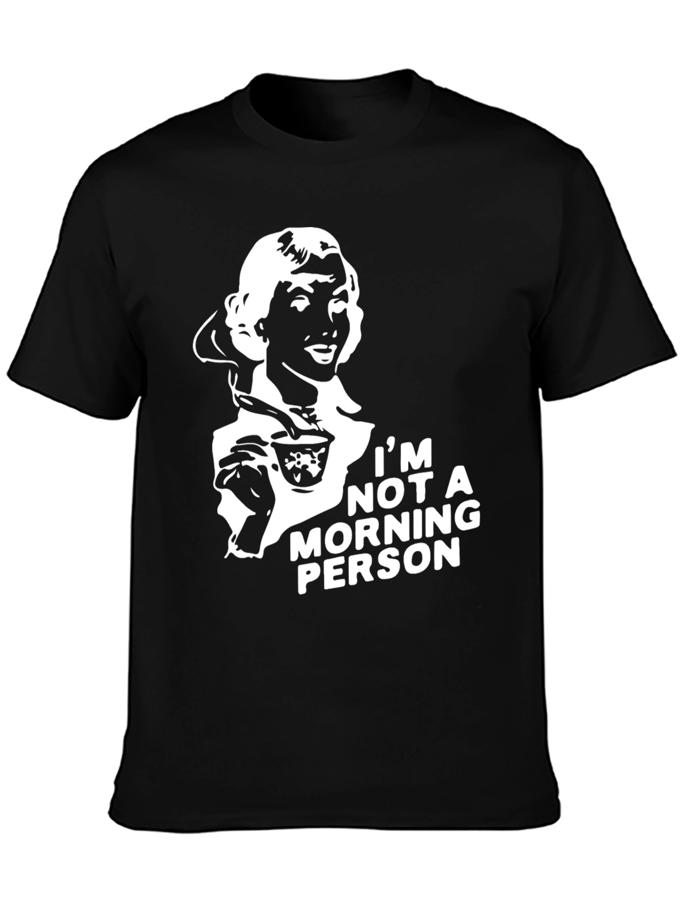 Im Not a Morning Person Graphic Tee