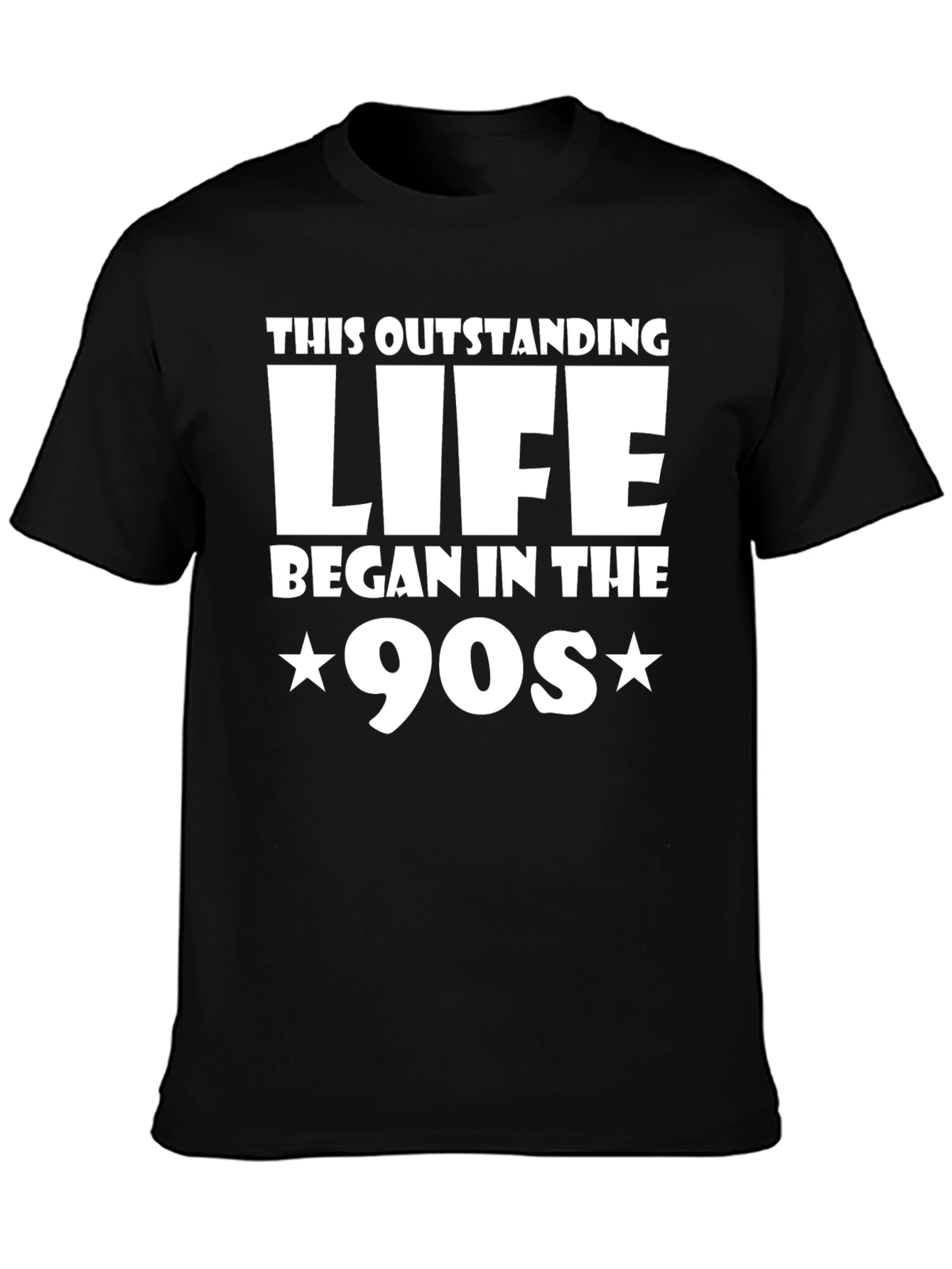 Outstanding Life Began in the 90s Graphic Tee