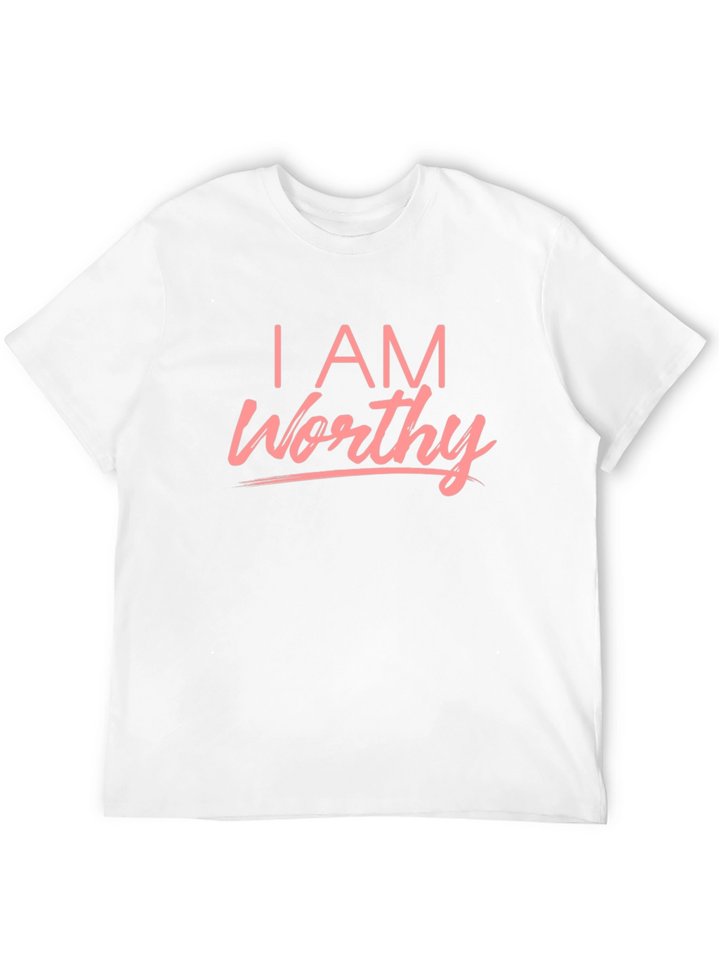 I AM Worthy Graphic Tee - Black T-Shirt