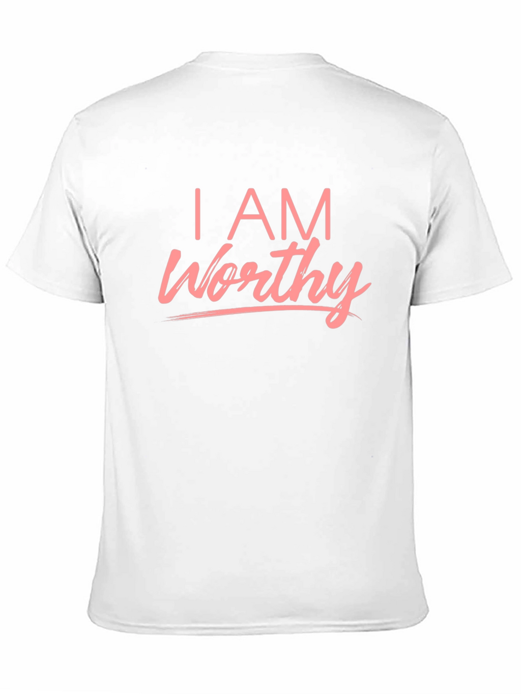 I AM Worthy Graphic Tee - Black T-Shirt
