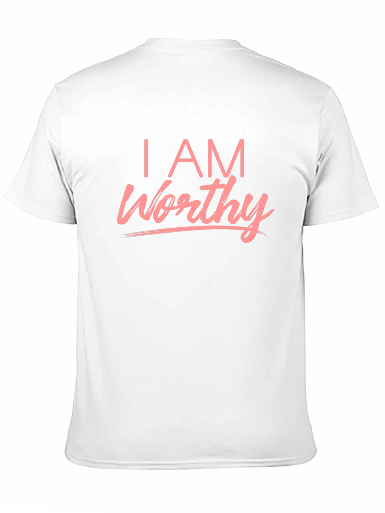 I AM Worthy Graphic Tee - Black T-Shirt