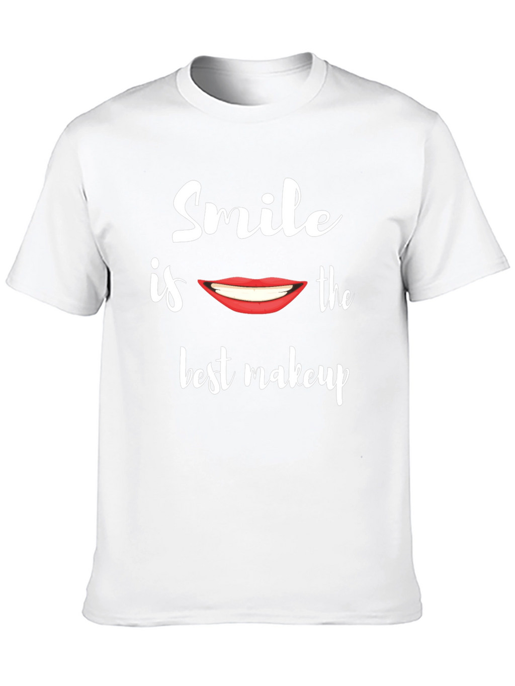 Smile is the Best Makeup Graphic Tee