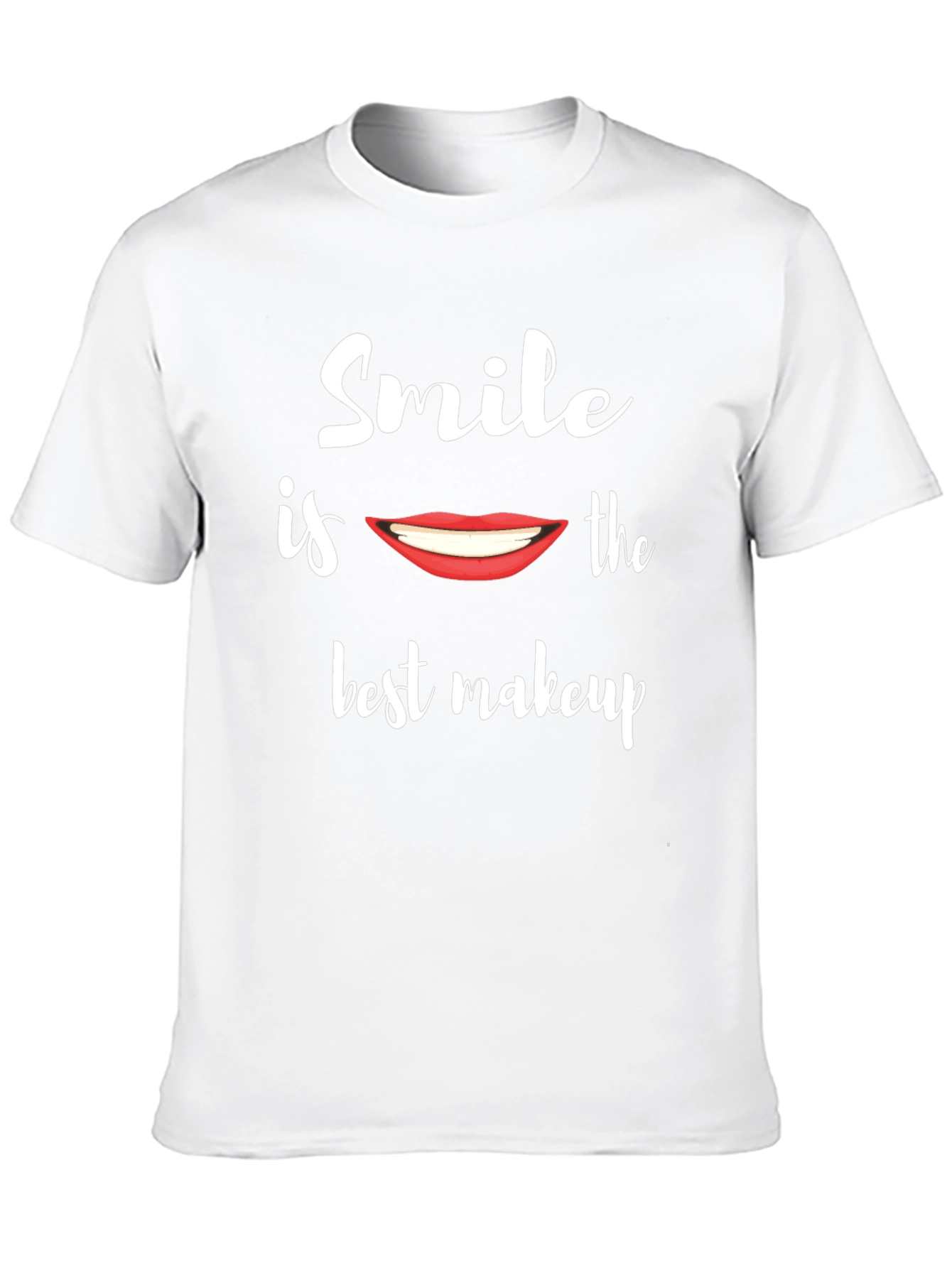Smile is the Best Makeup Graphic Tee