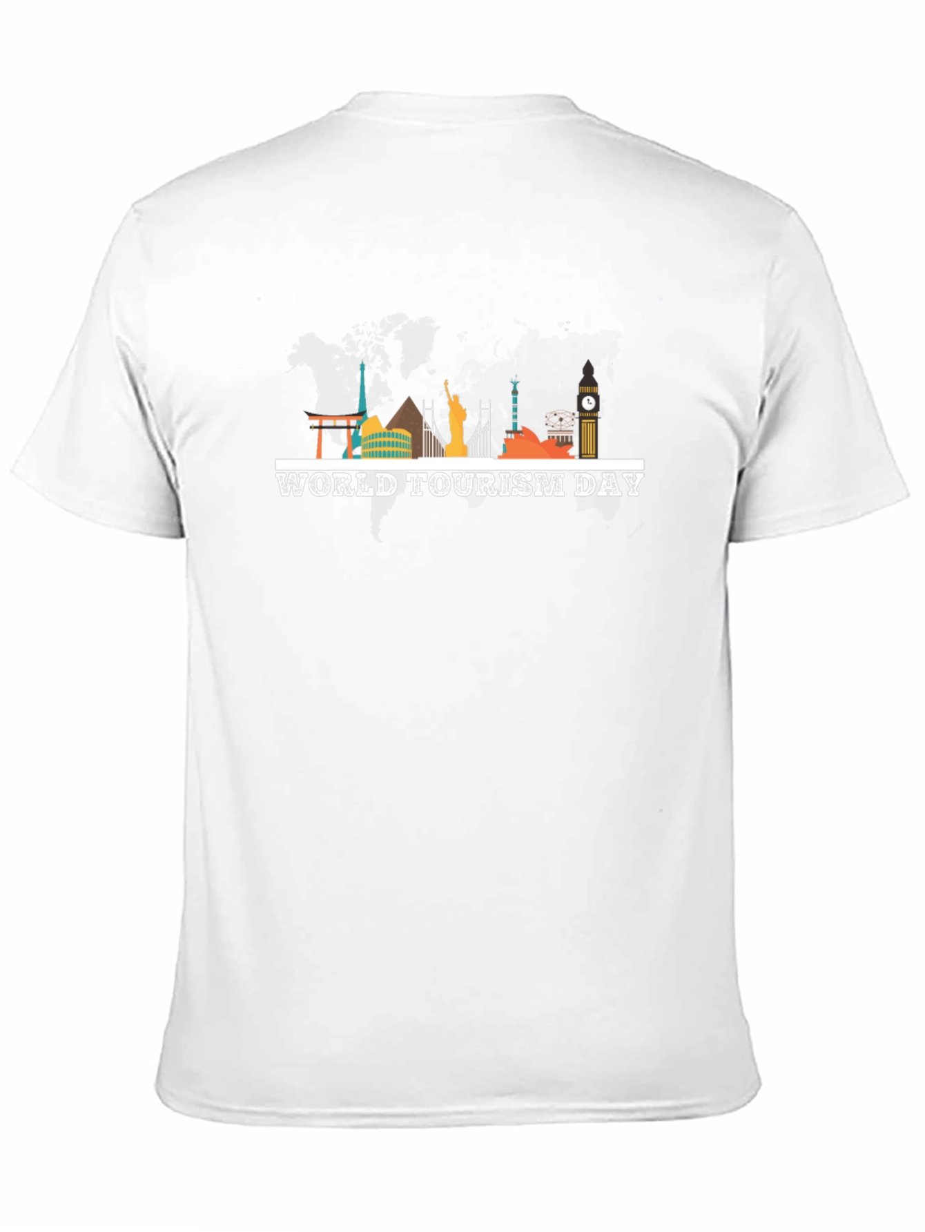 World Tourism Day Black T-Shirt