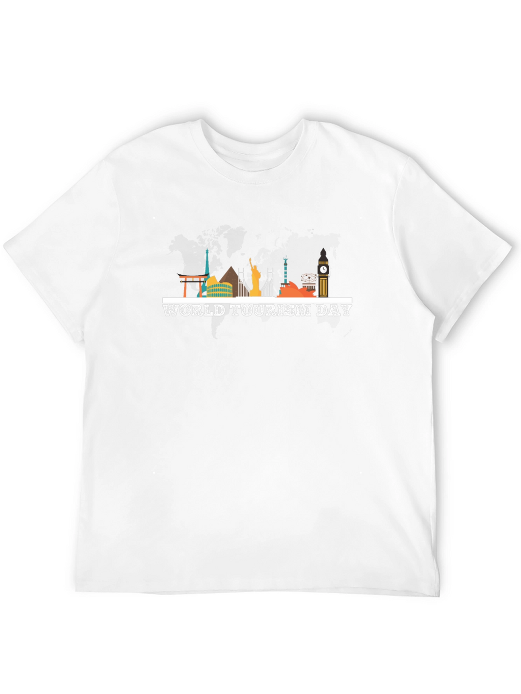World Tourism Day Black T-Shirt