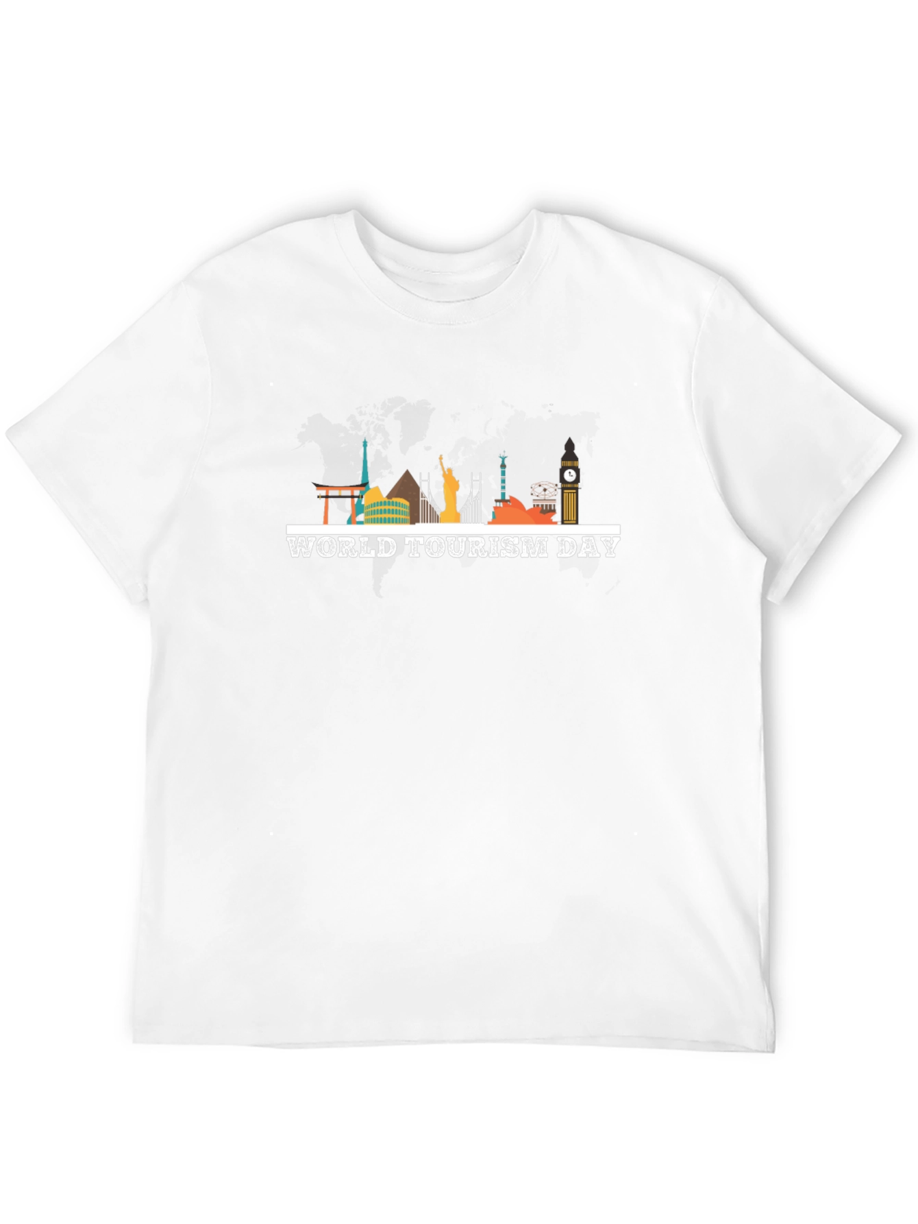 World Tourism Day Black T-Shirt
