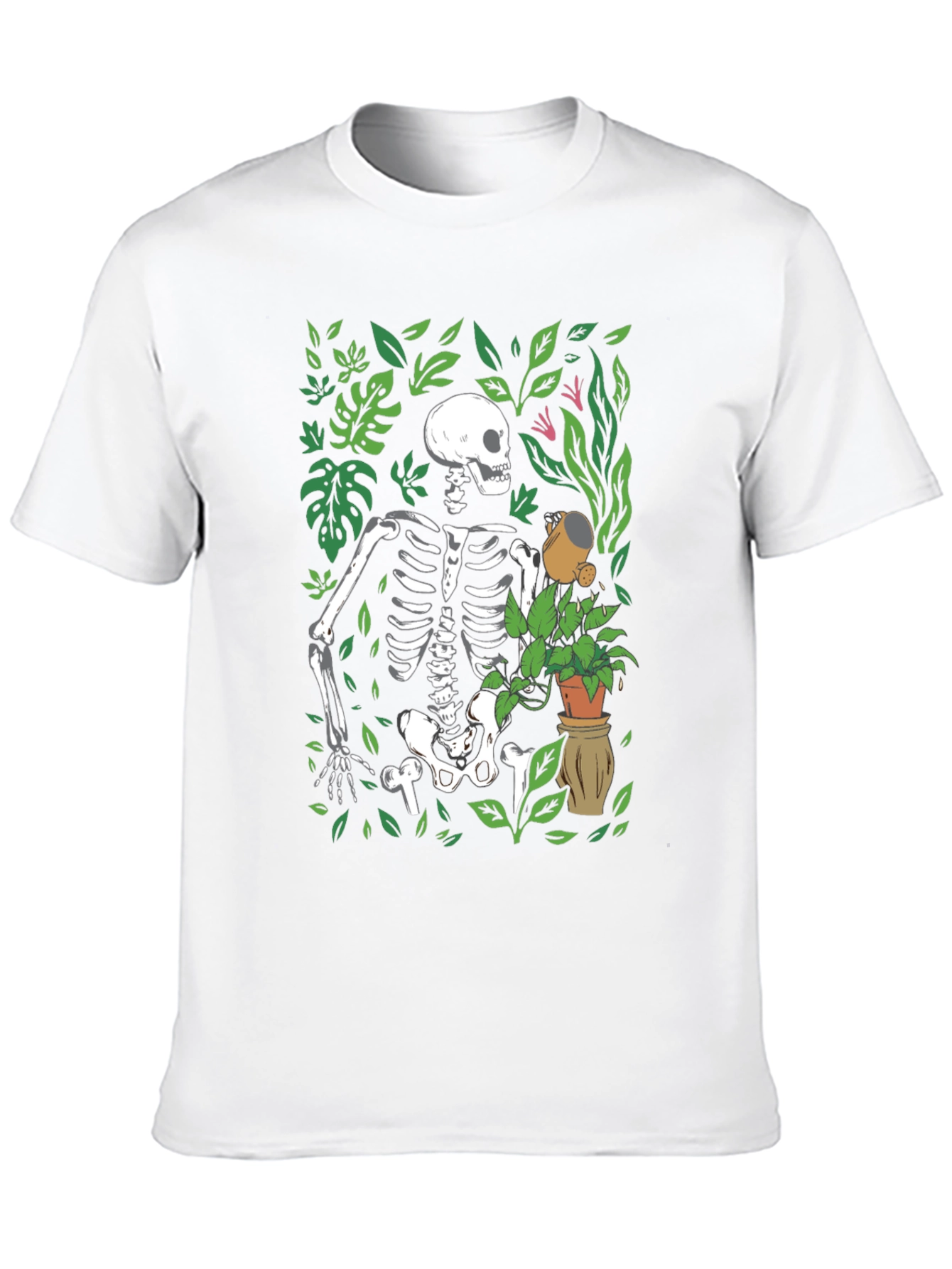 Skeleton Gardener Graphic Tee