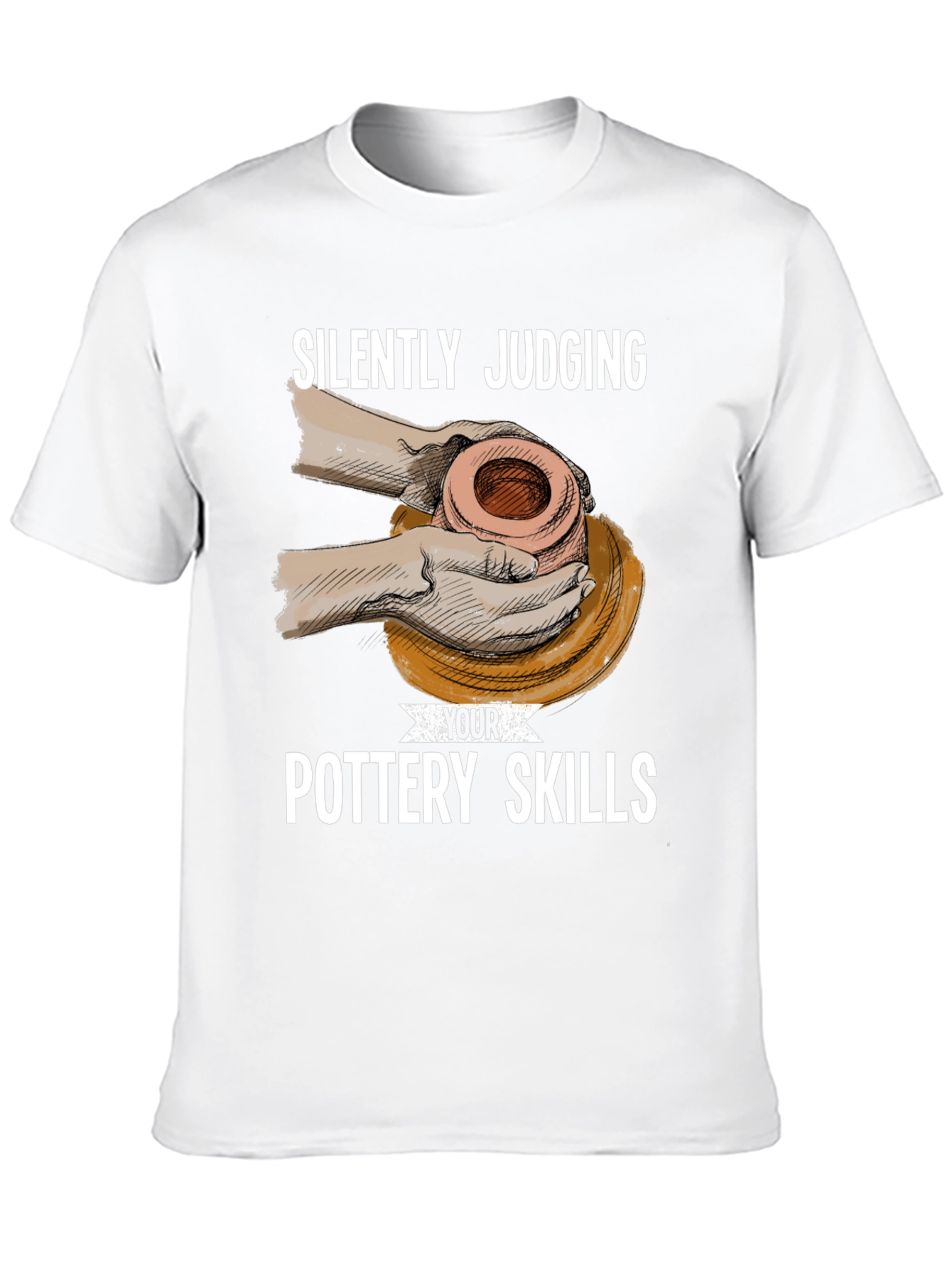 Silently Judging Pottery Skills T-Shirt