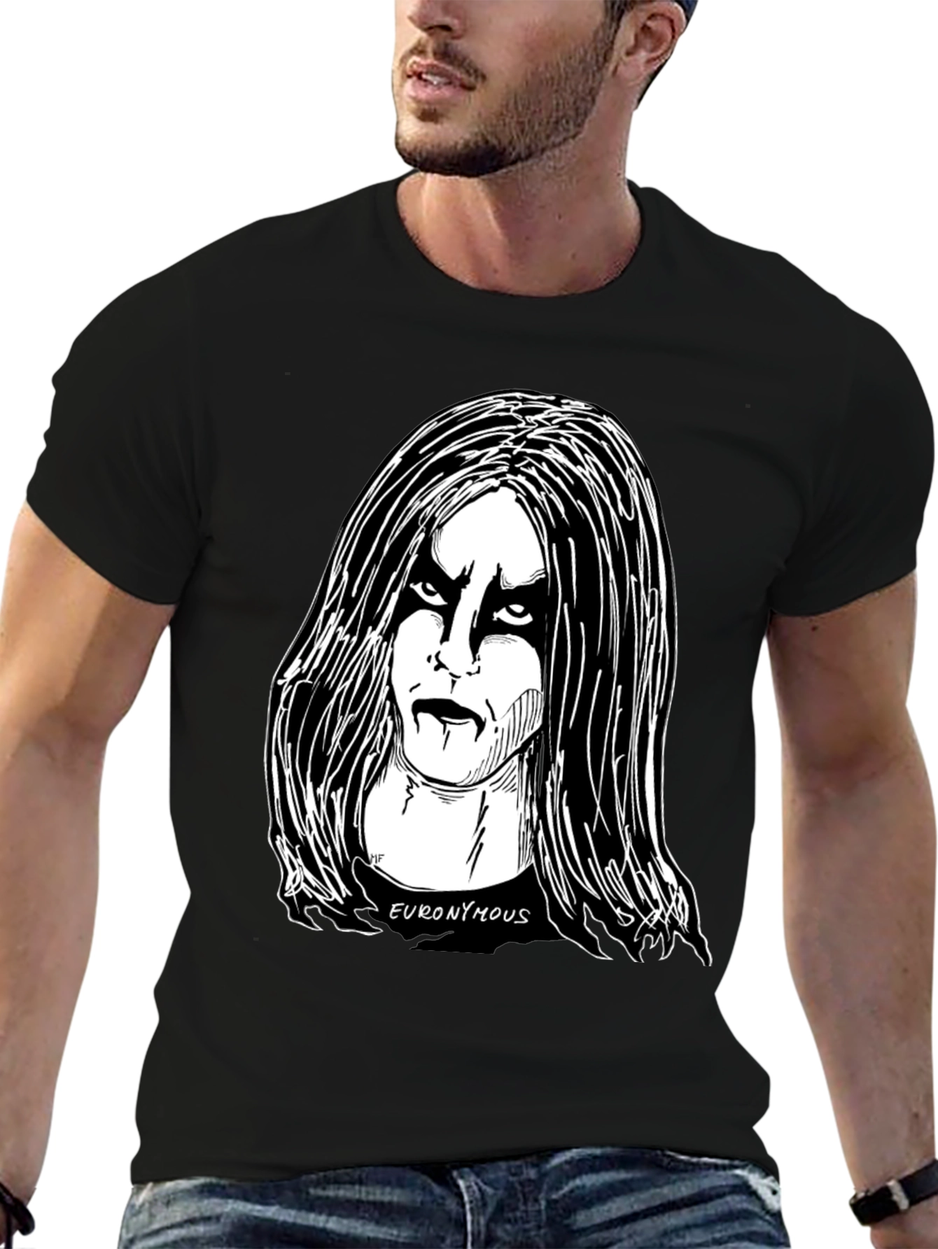 Euronymous Black Metal Graphic Tee