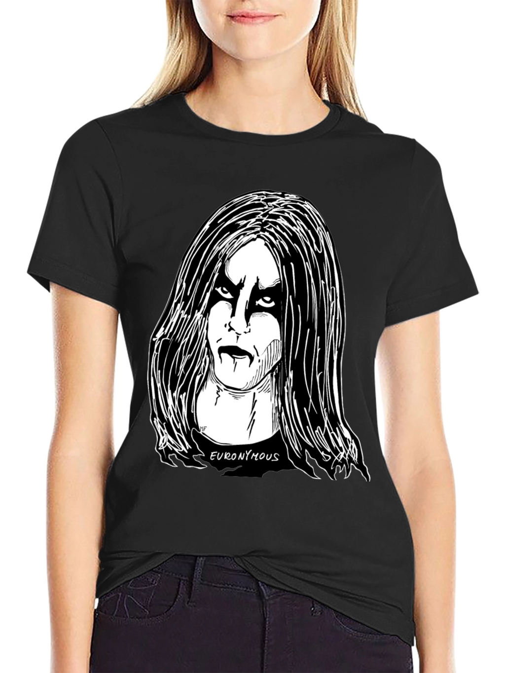 Euronymous Black Metal Graphic Tee