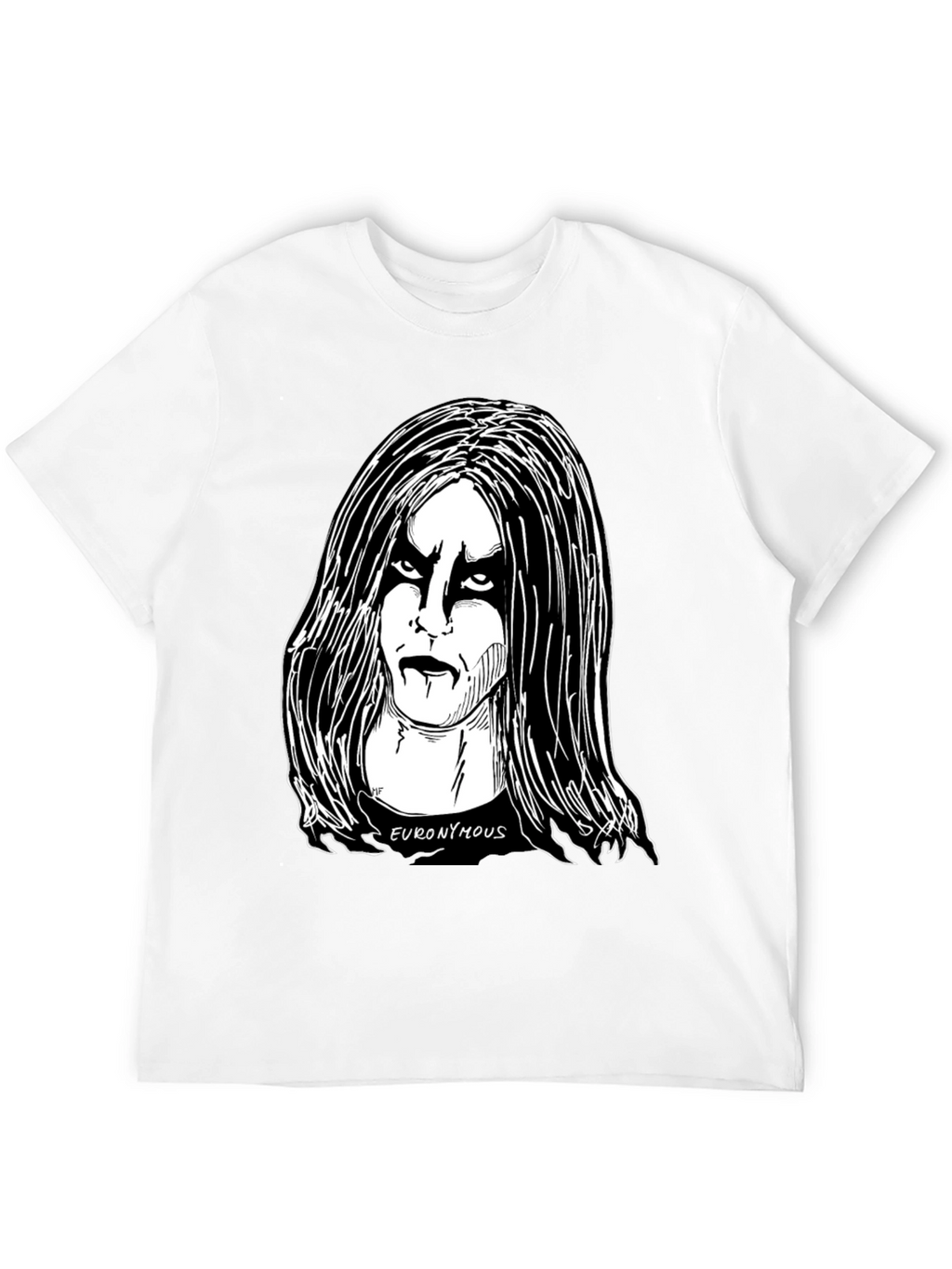 Euronymous Black Metal Graphic Tee