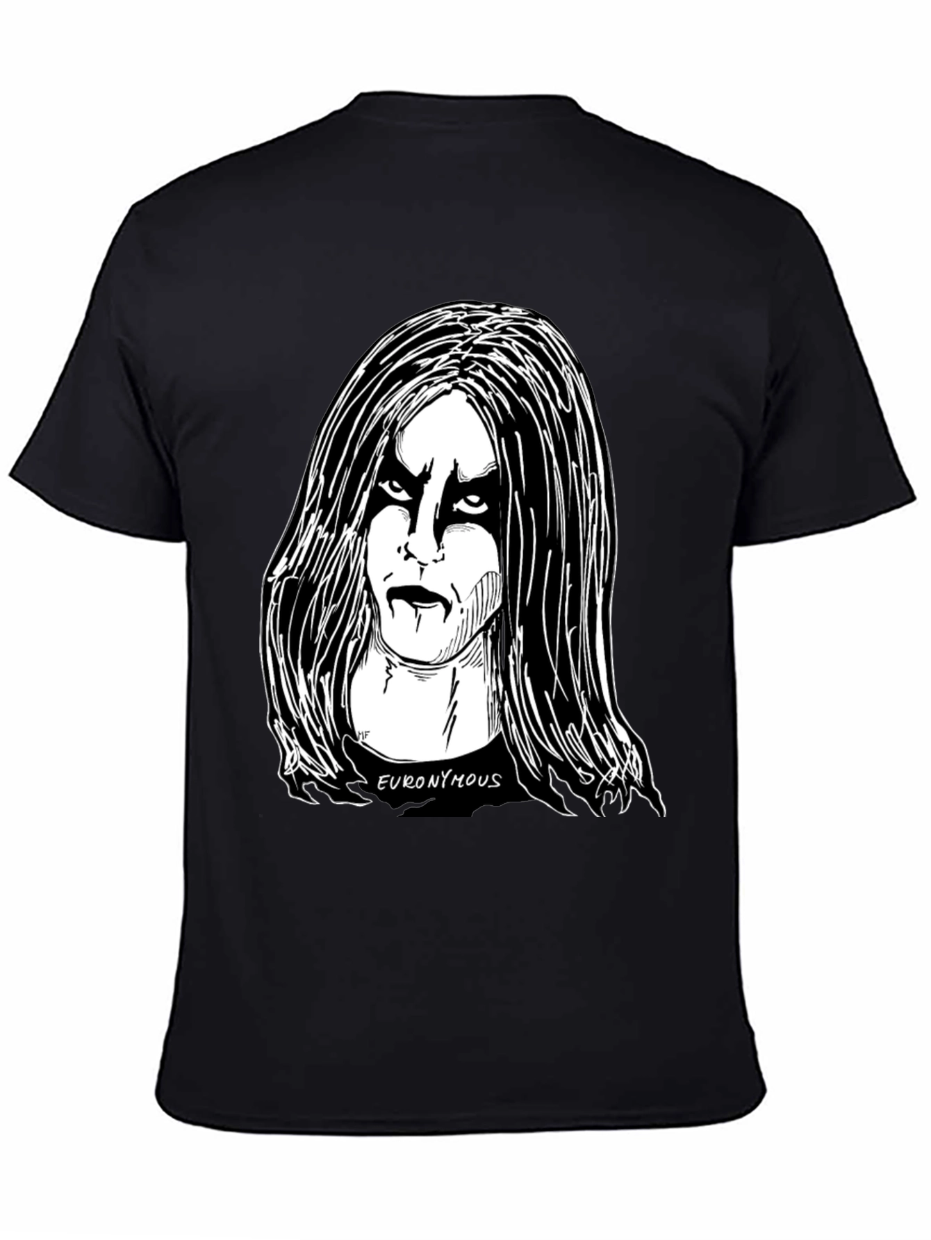 Euronymous Black Metal Graphic Tee