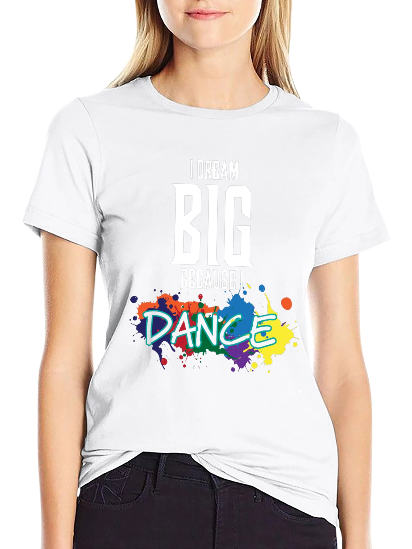 Dream Big Dance T-Shirt: Inspirational Graphic Tee