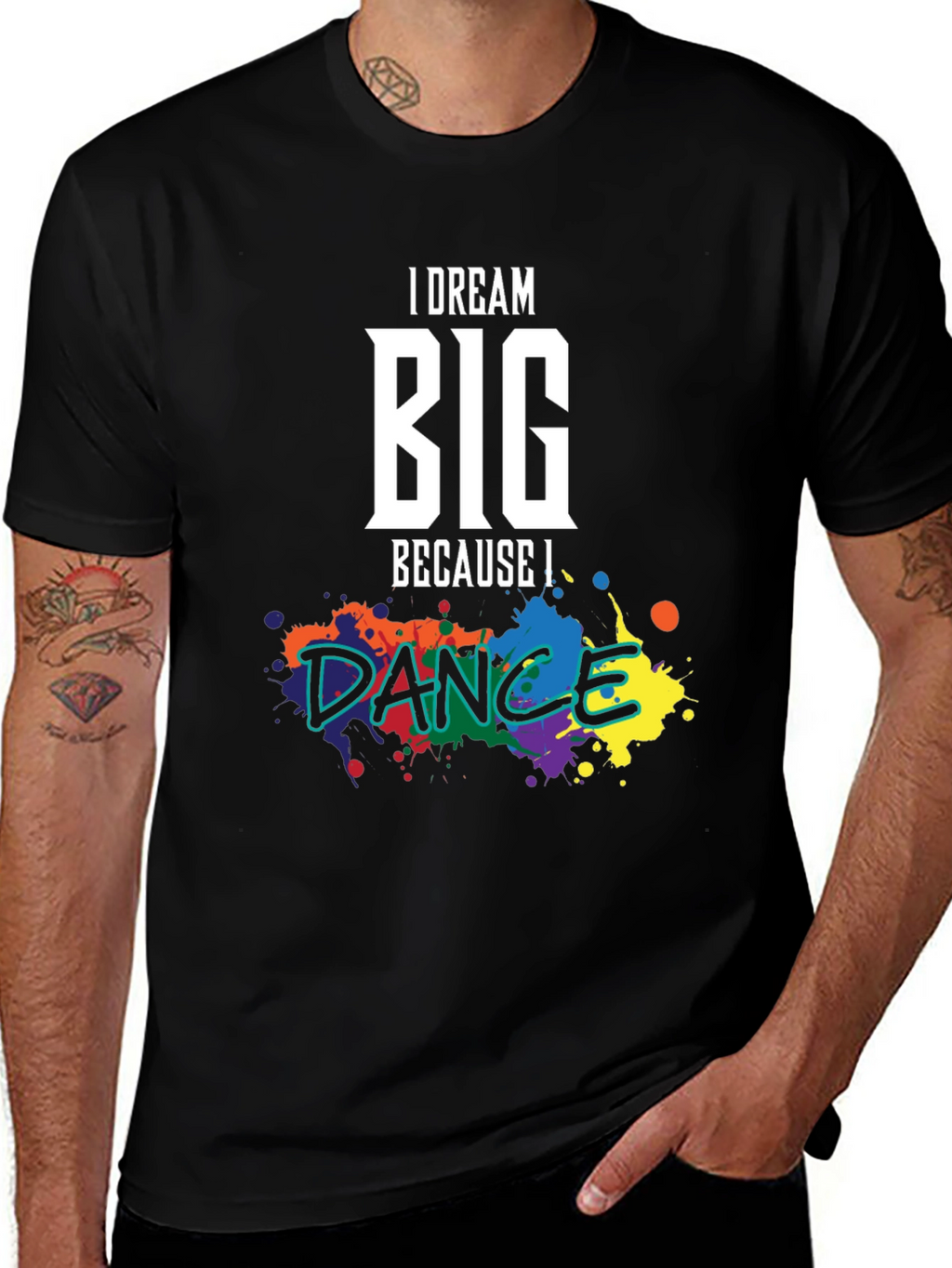 Dream Big Dance T-Shirt: Inspirational Graphic Tee