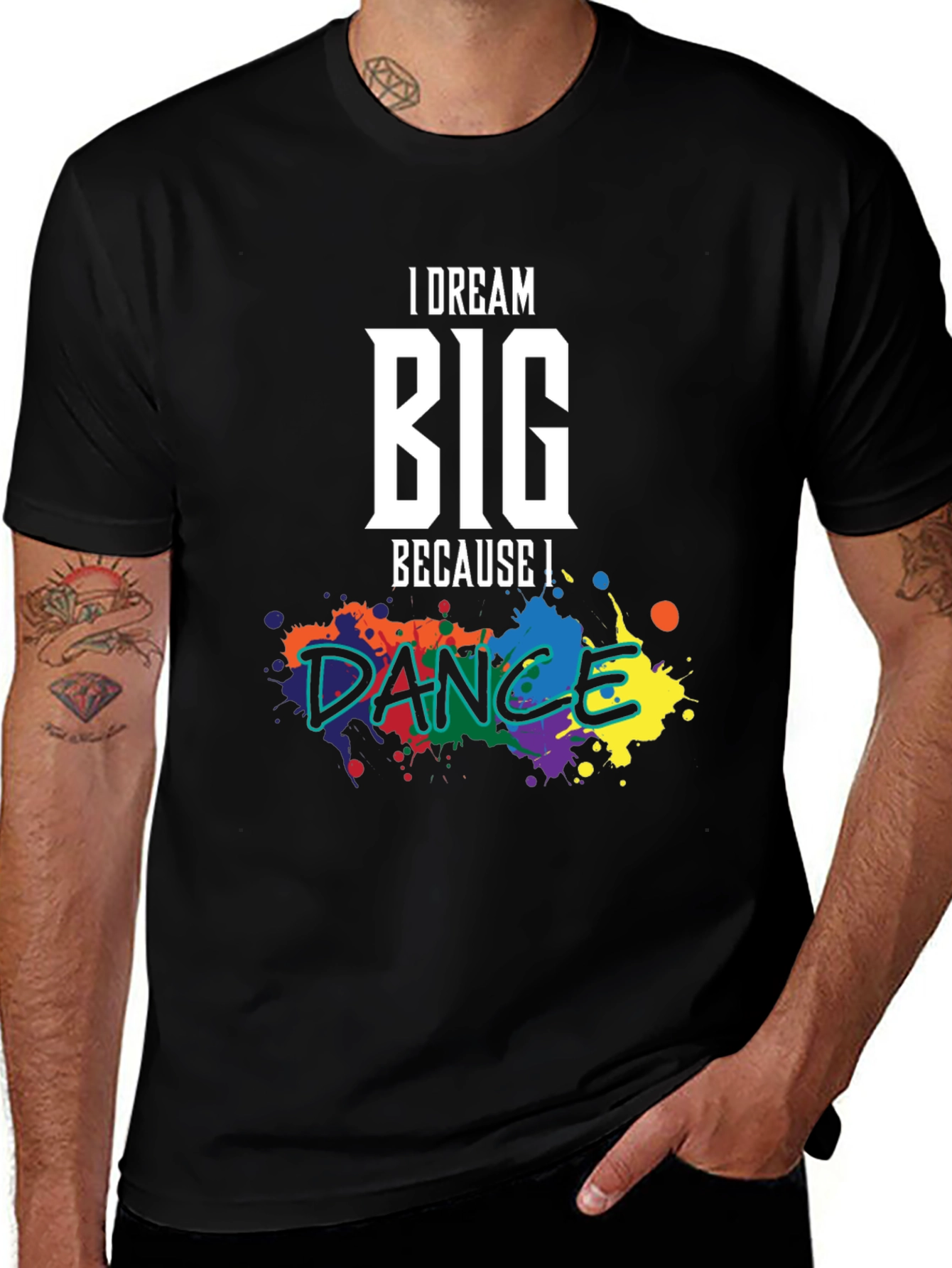 Dream Big Dance T-Shirt: Inspirational Graphic Tee
