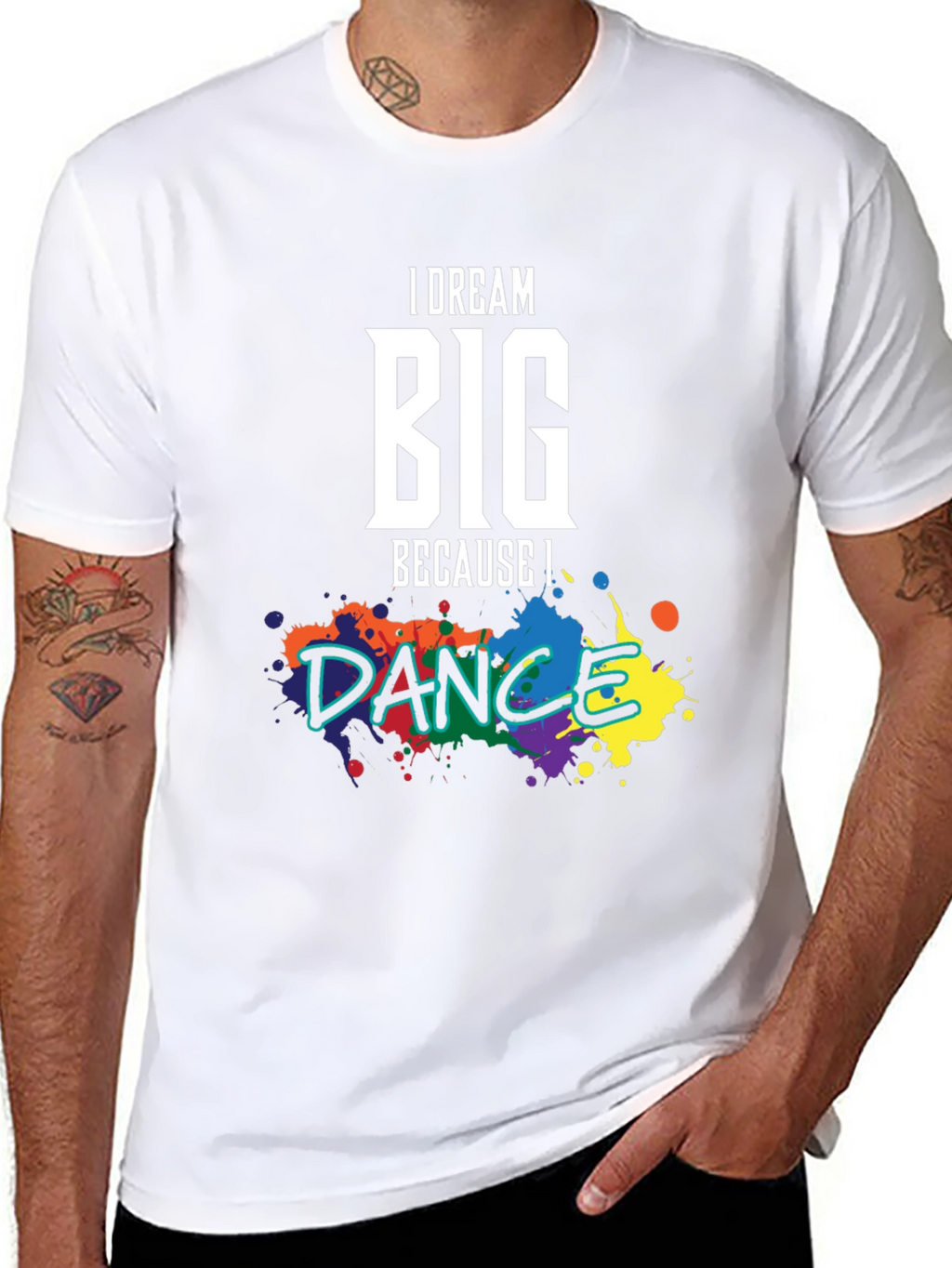 Dream Big Dance T-Shirt: Inspirational Graphic Tee