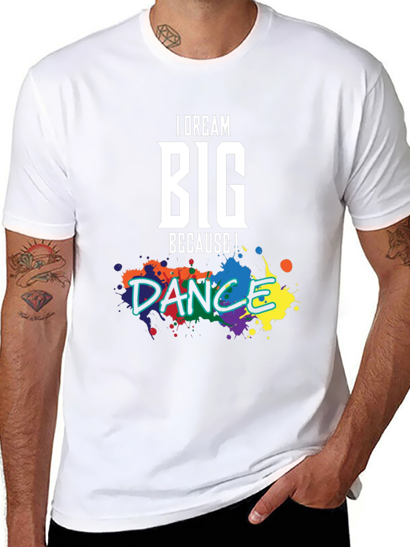 Dream Big Dance T-Shirt: Inspirational Graphic Tee