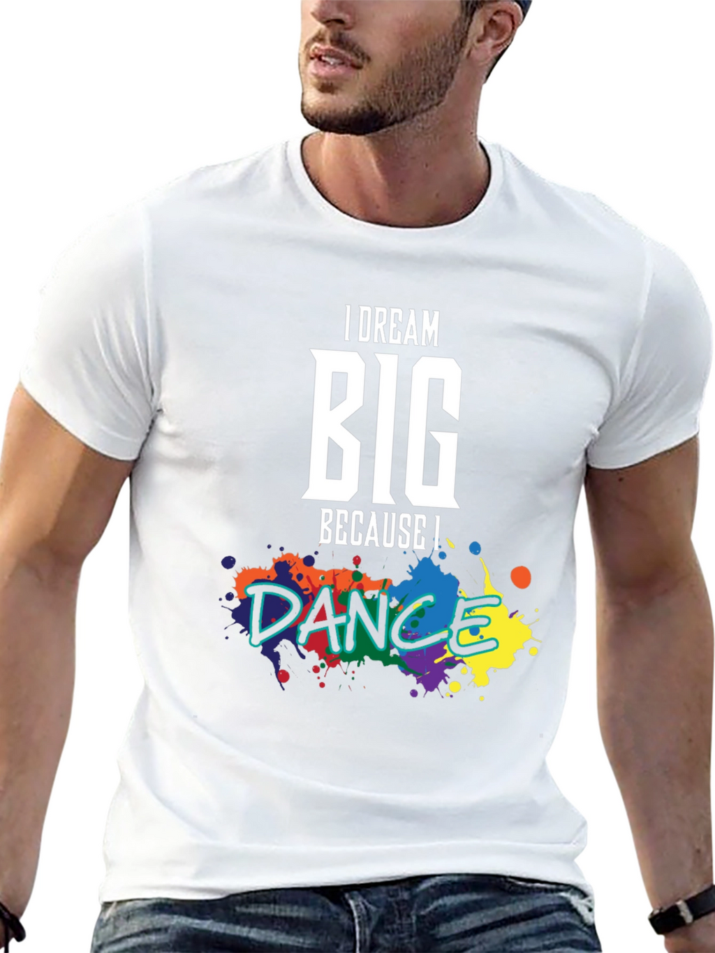 Dream Big Dance T-Shirt: Inspirational Graphic Tee