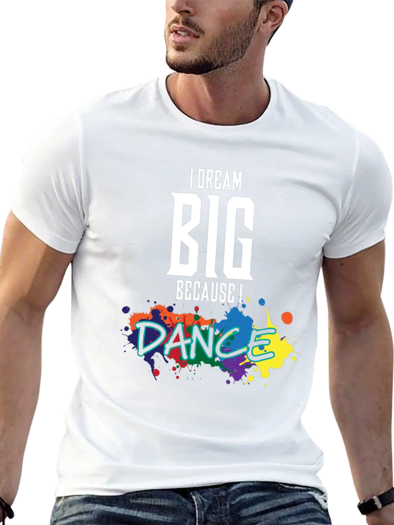 Dream Big Dance T-Shirt: Inspirational Graphic Tee