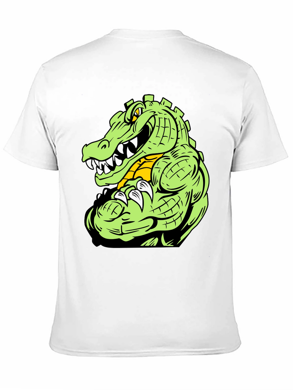 Gator Graphic Tee - Black Cotton T-Shirt