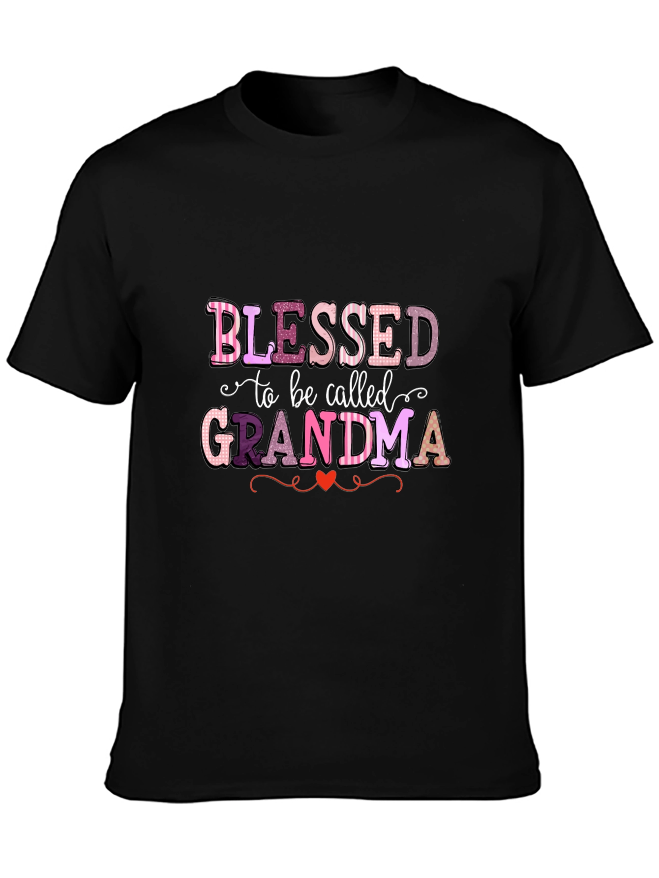Blessed Grandma T-Shirt - Cute Graphic Tee