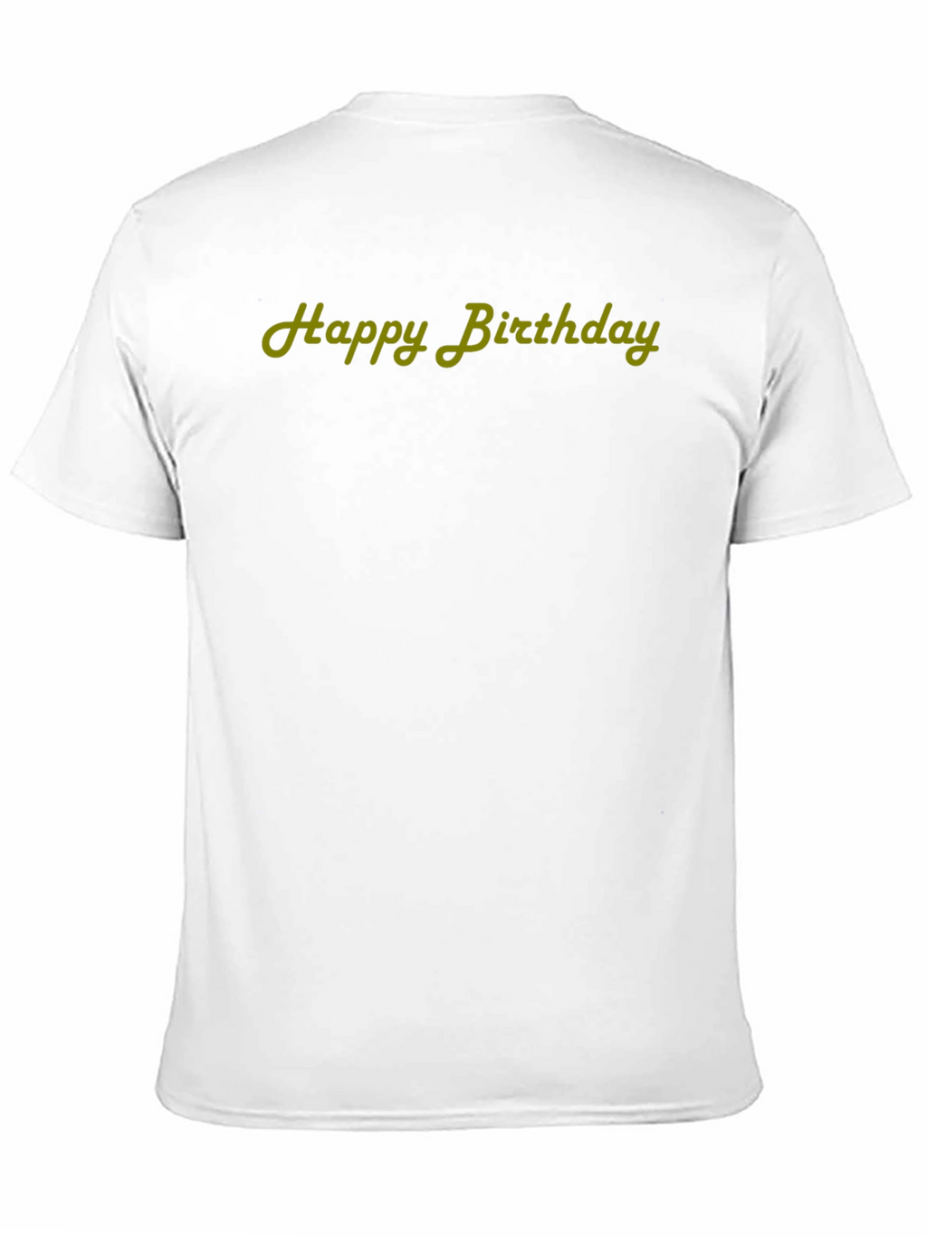 Happy Birthday Black T-Shirt - Unique Design