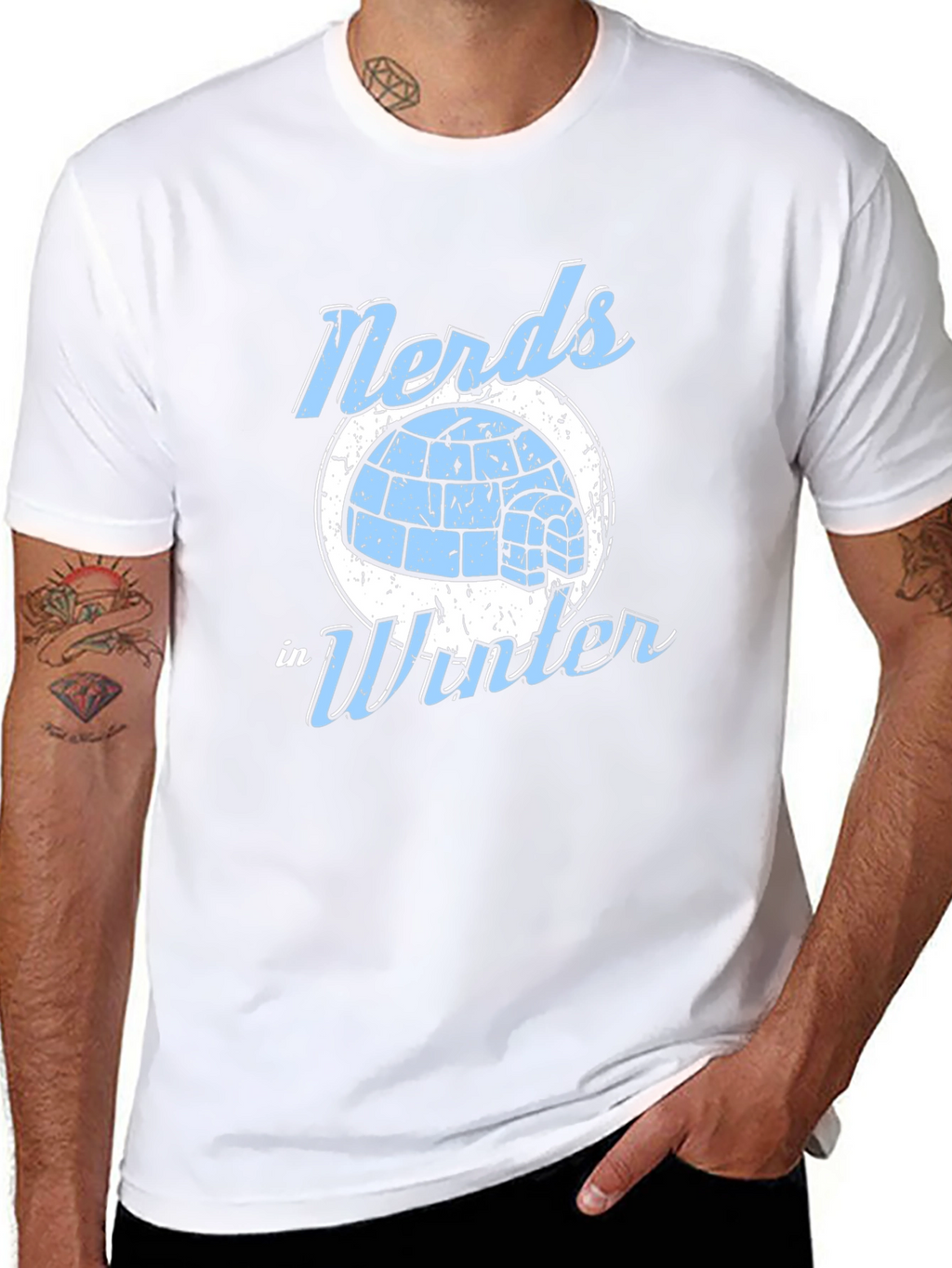 Nerds In Winter Graphic Tee