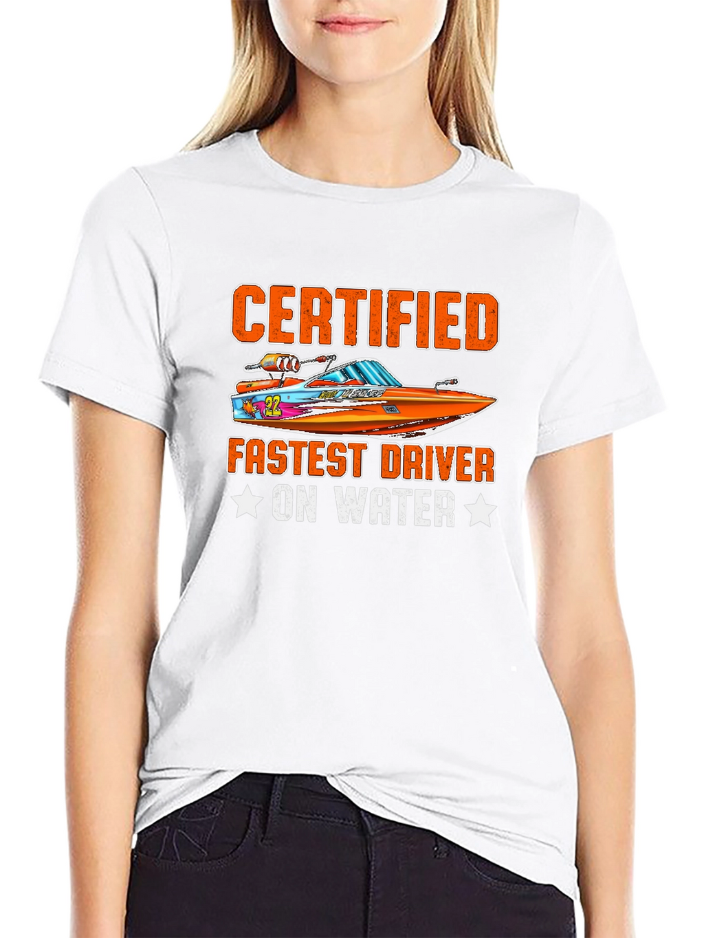 Certified Fastest Driver On Water T-Shirt