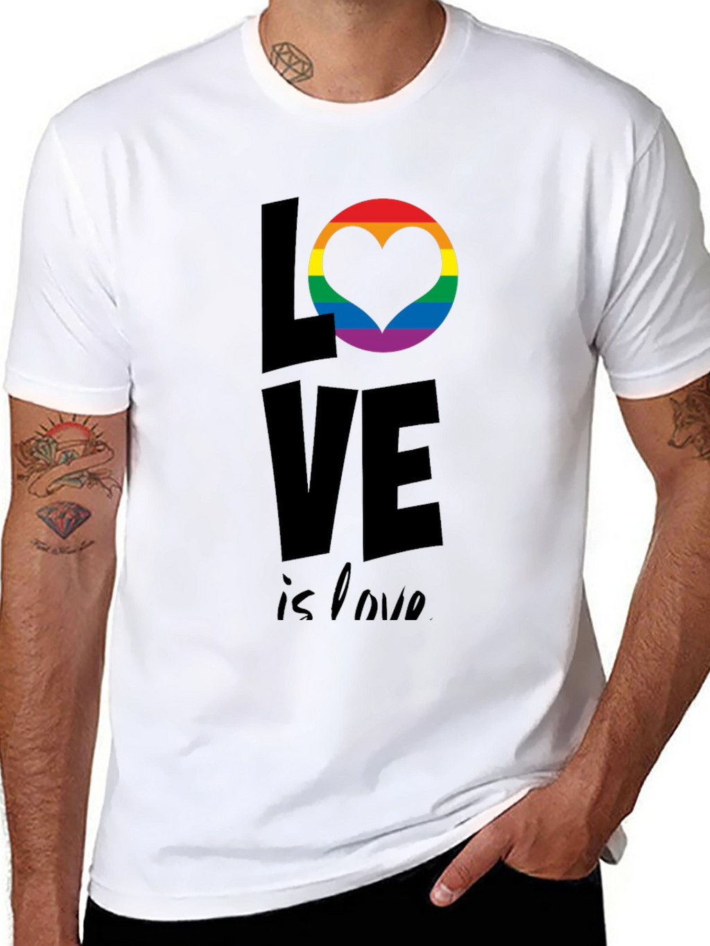 Love is Love LGBT Pride T-Shirt