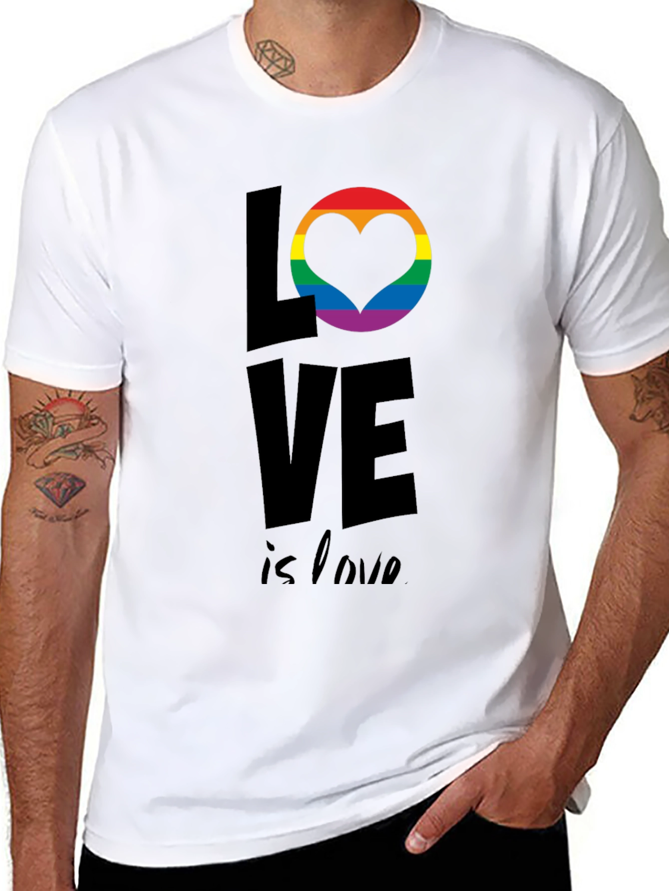 Love is Love LGBT Pride T-Shirt