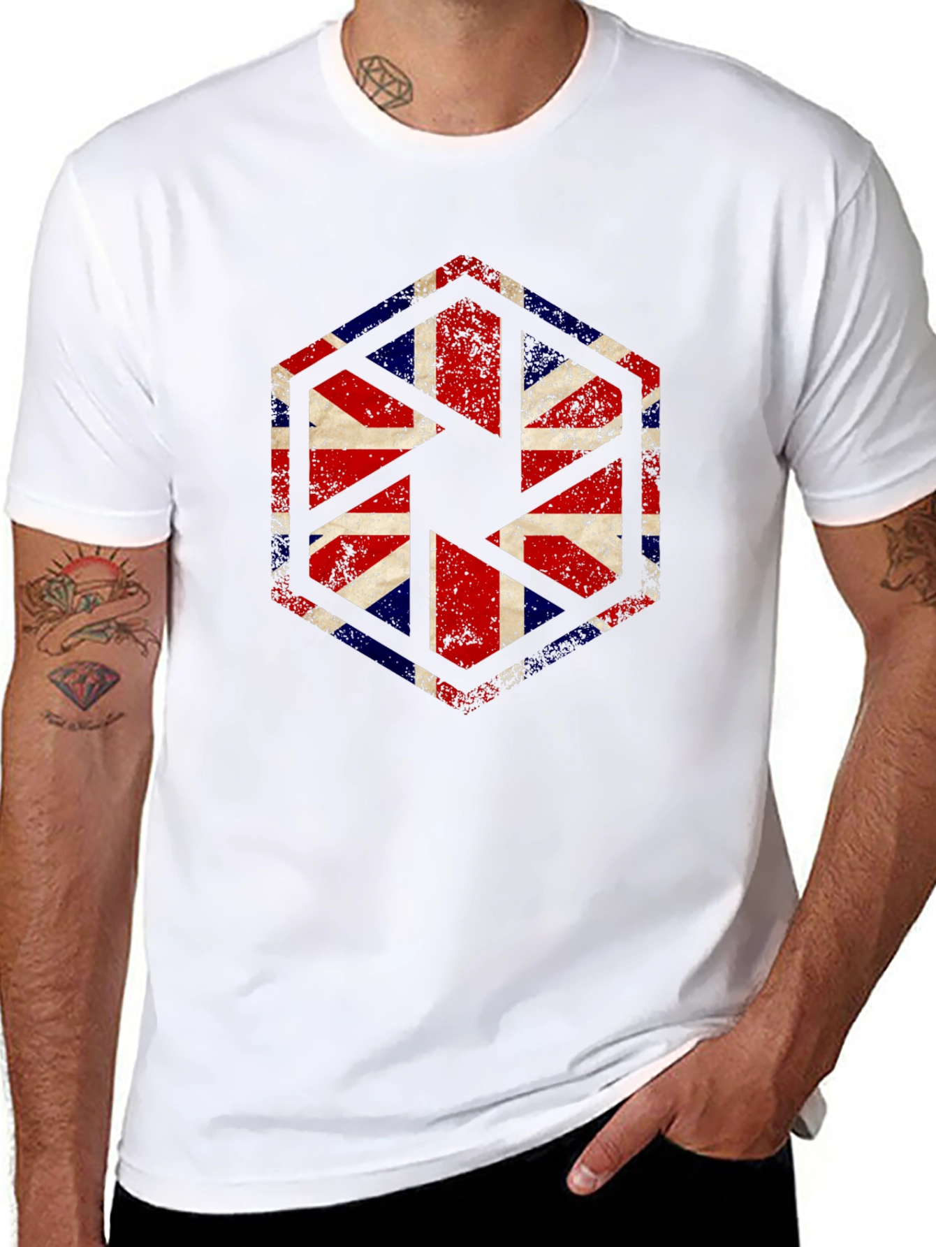 Union Jack Aperture T-Shirt