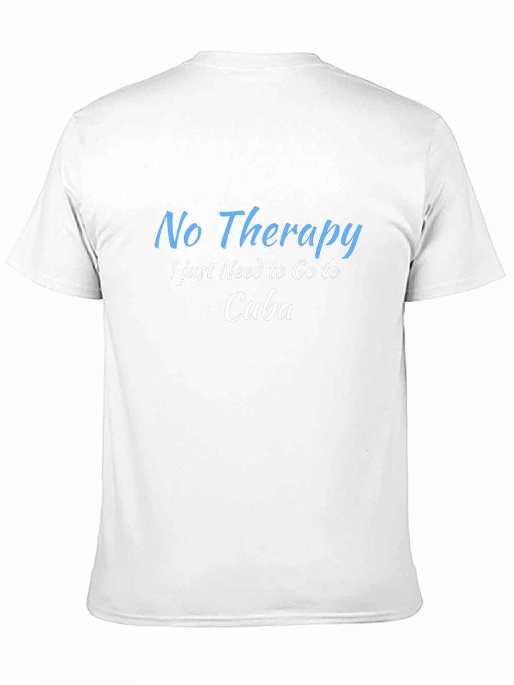 No Therapy Cuba T-Shirt - Black Graphic Tee