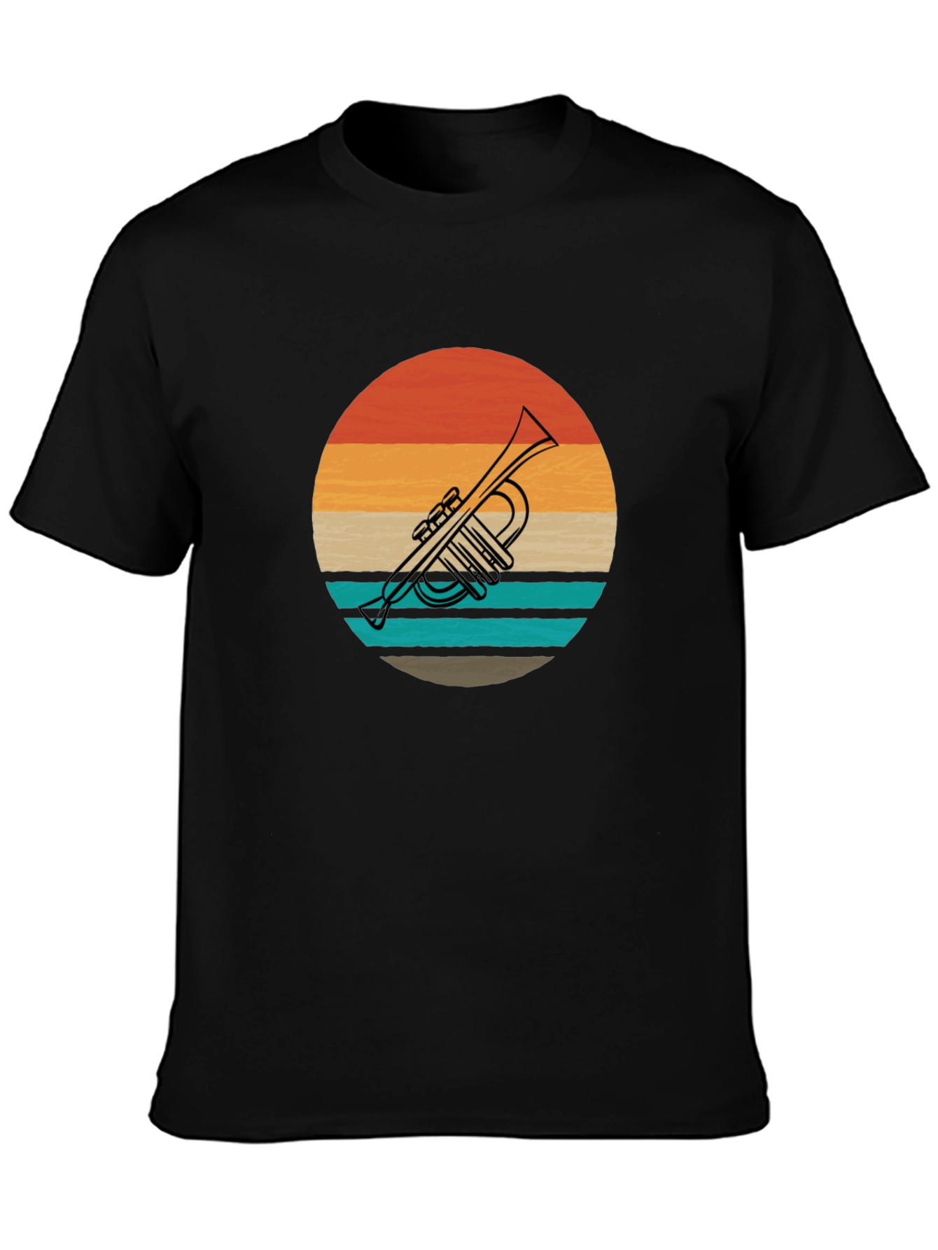 Retro Trumpet Graphic Tee