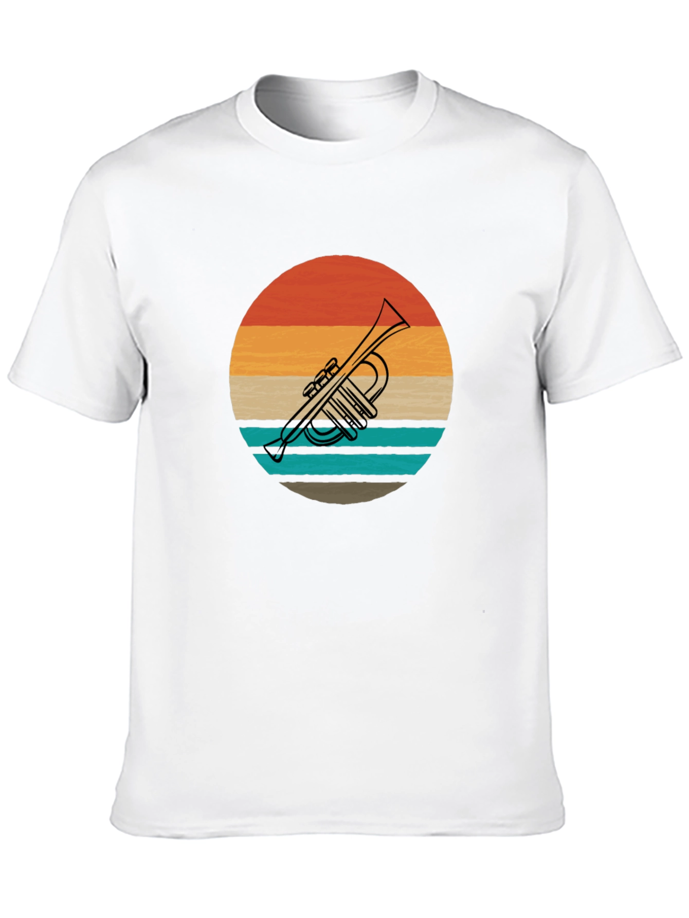 Retro Trumpet Graphic Tee