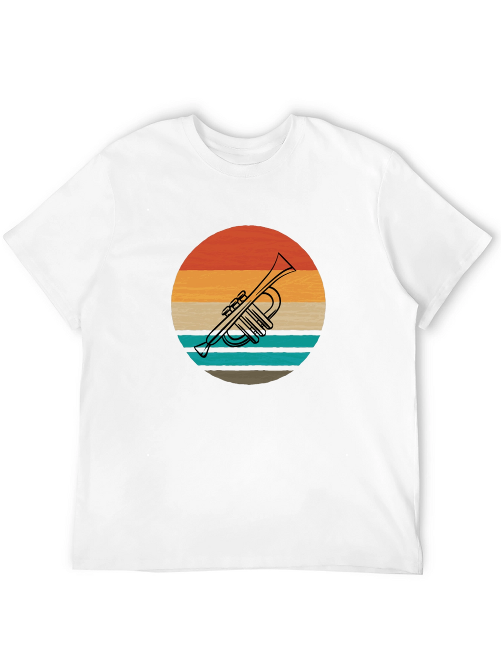 Retro Trumpet Graphic Tee