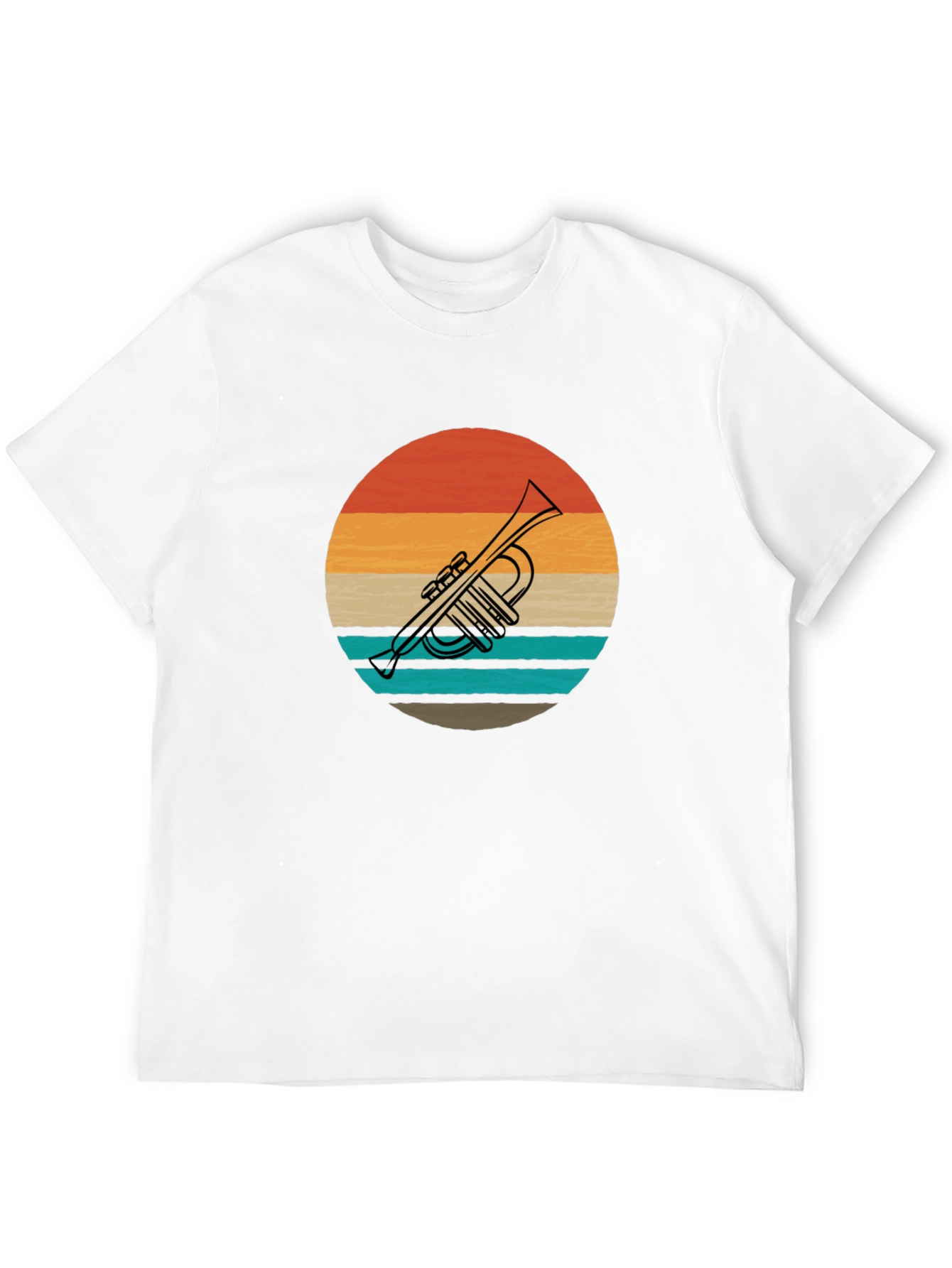 Retro Trumpet Graphic Tee