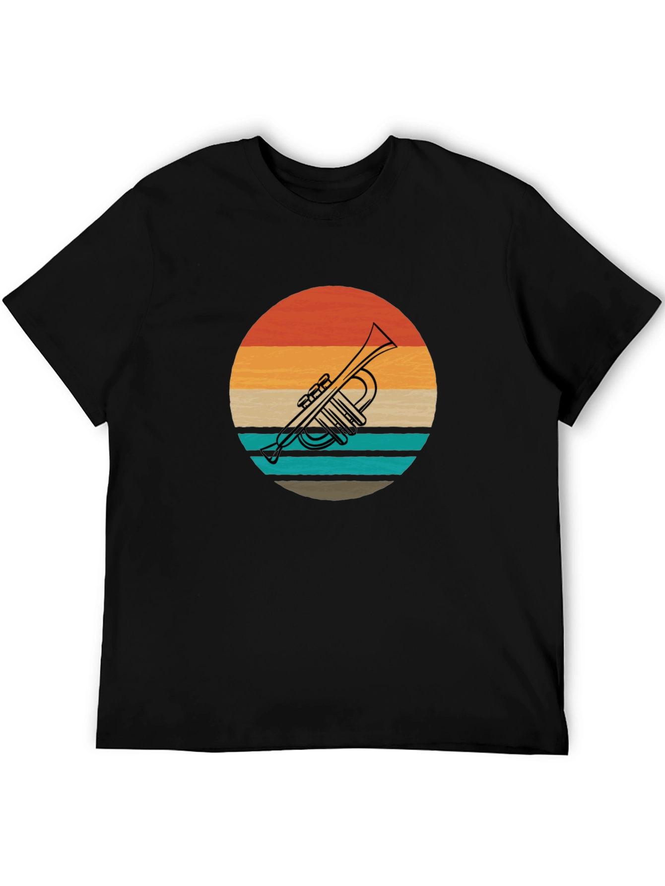 Retro Trumpet Graphic Tee