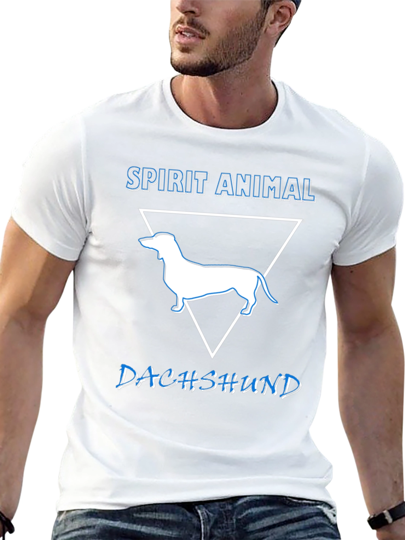 Dachshund Spirit Animal Graphic Tee
