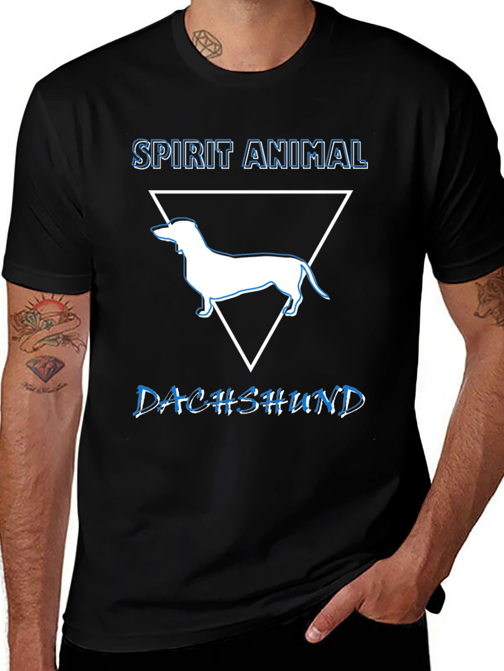 Dachshund Spirit Animal Graphic Tee