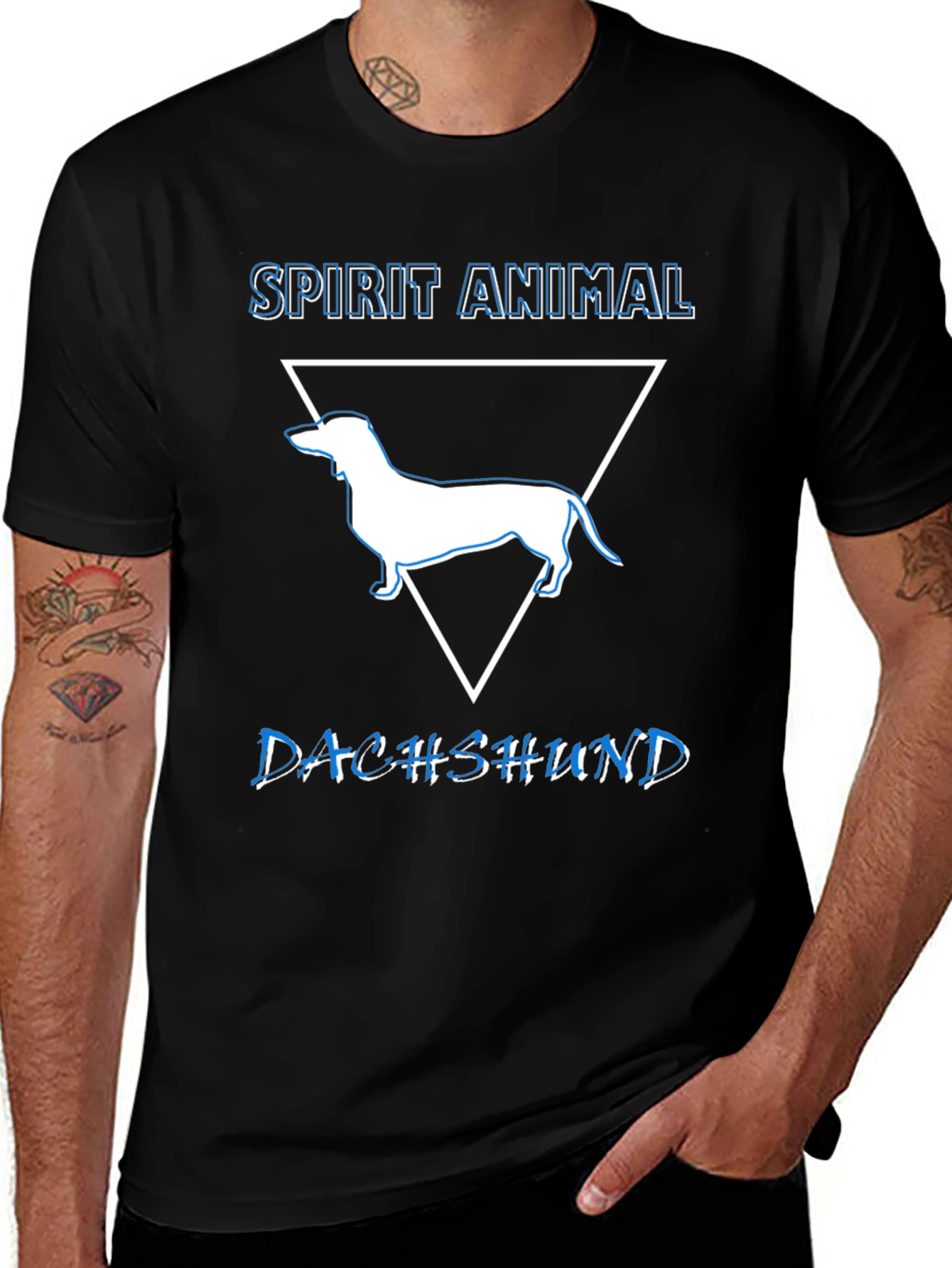 Dachshund Spirit Animal Graphic Tee