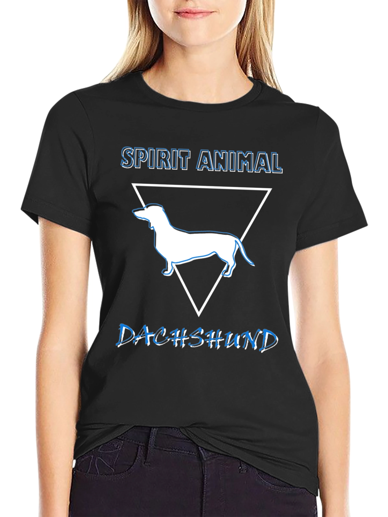 Dachshund Spirit Animal Graphic Tee