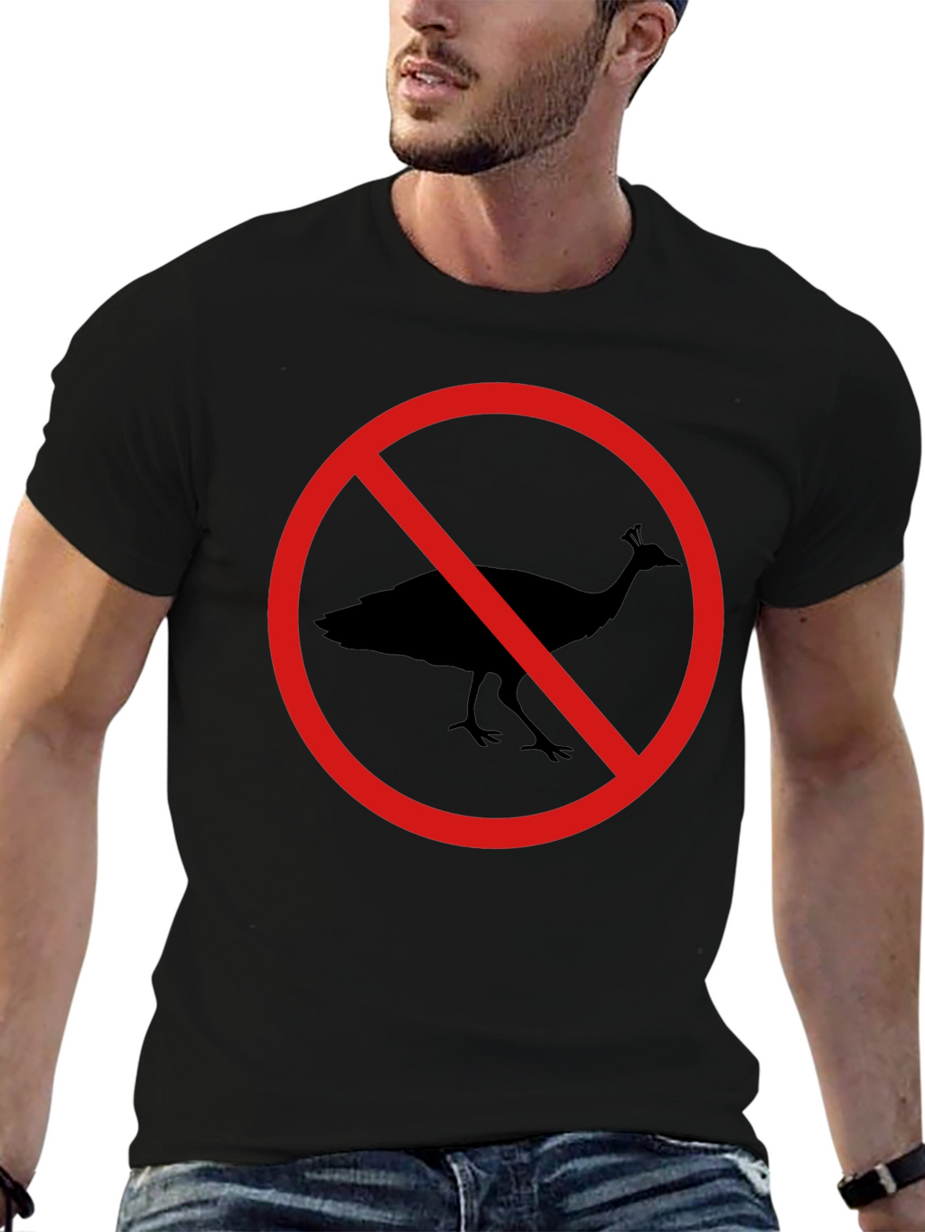 No Peacocks Allowed T-Shirt