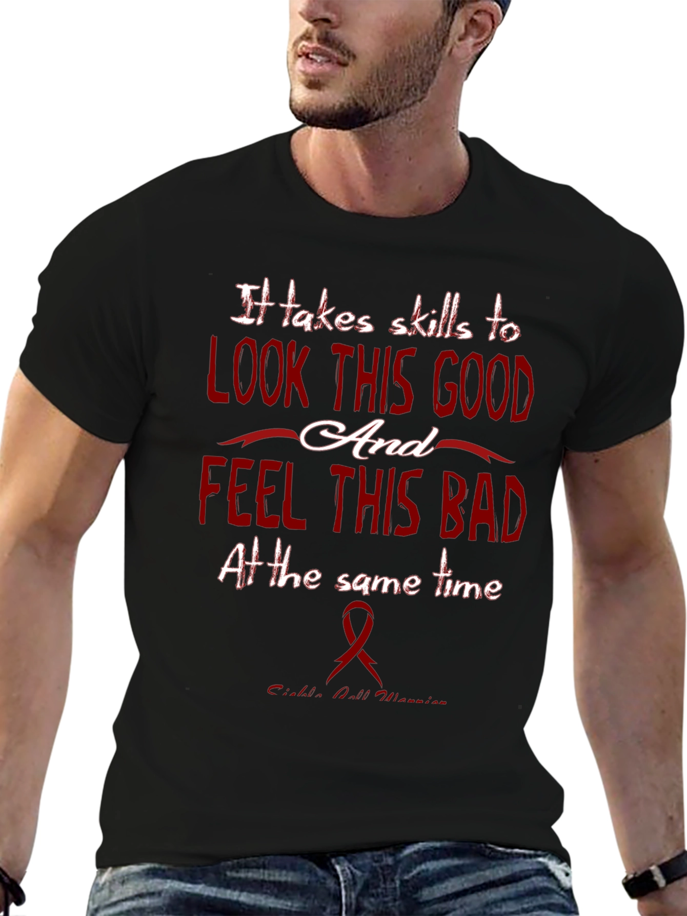 Skills to Look Good Graphic Tee