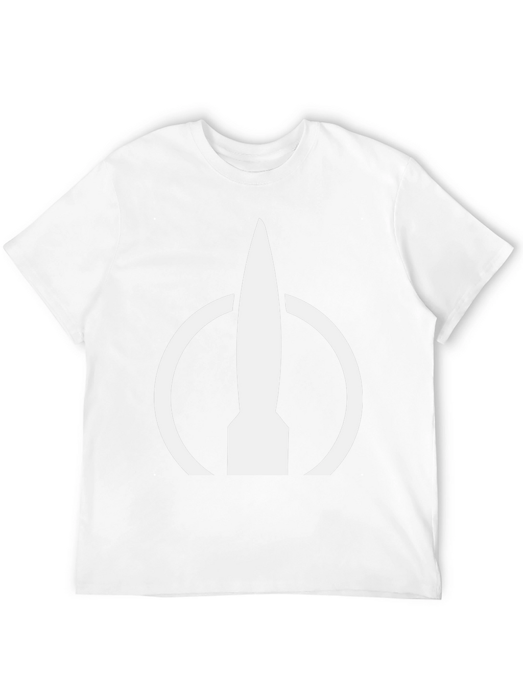 Rocket Symbol Black T-Shirt