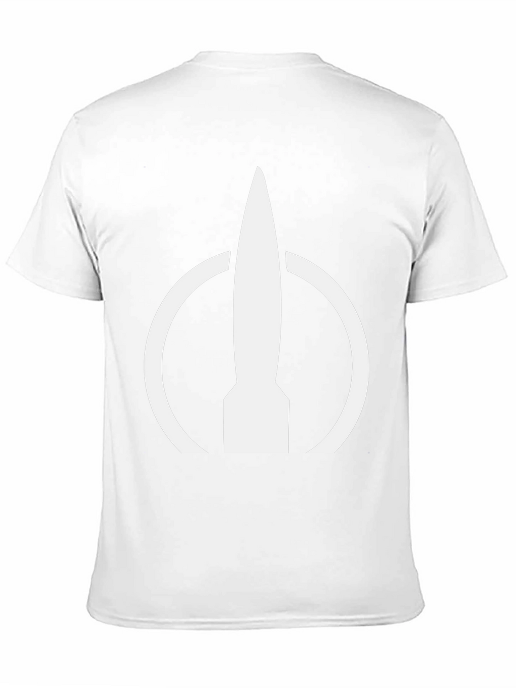Rocket Symbol Black T-Shirt
