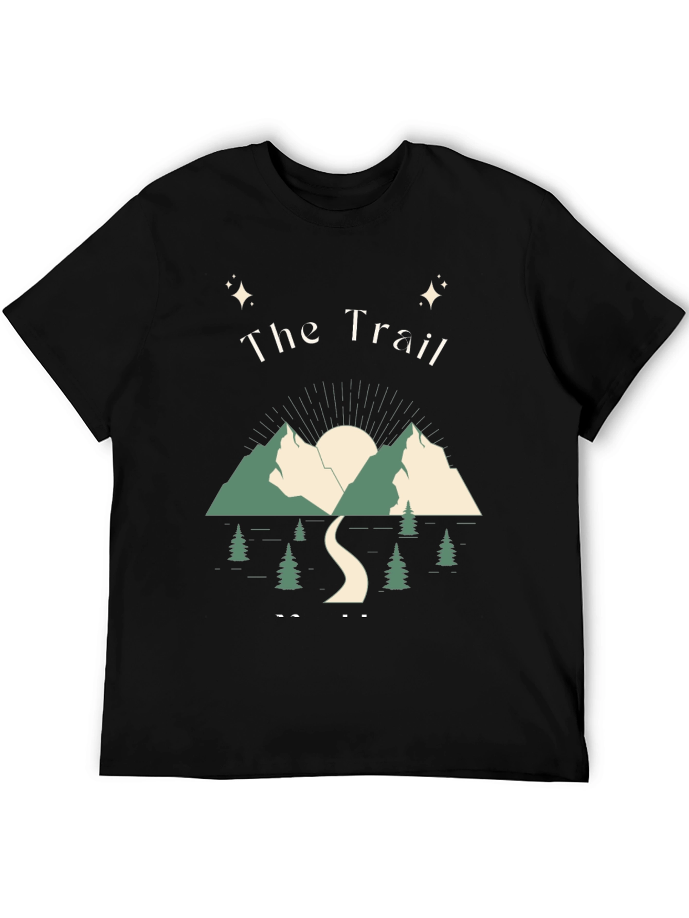 The Trail Graphic Tee - Nature Adventure Shirt