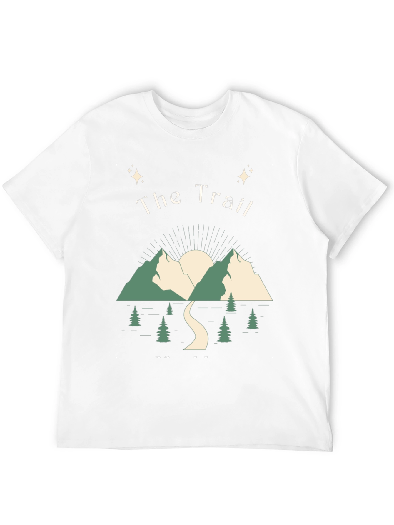 The Trail Graphic Tee - Nature Adventure Shirt